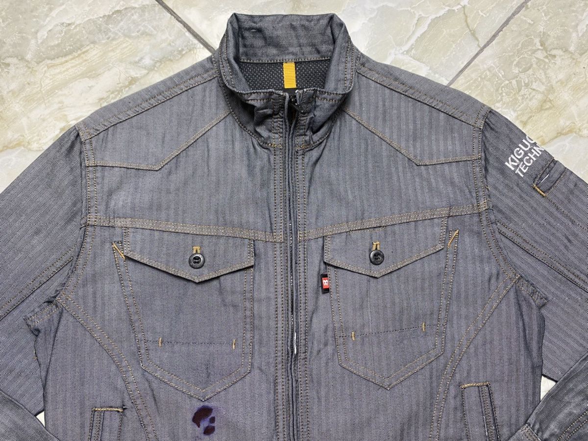 Japanese Brand Burtle Workwear Jacket Pit 20 Size US XXS / EU 40 - 14 Thumbnail