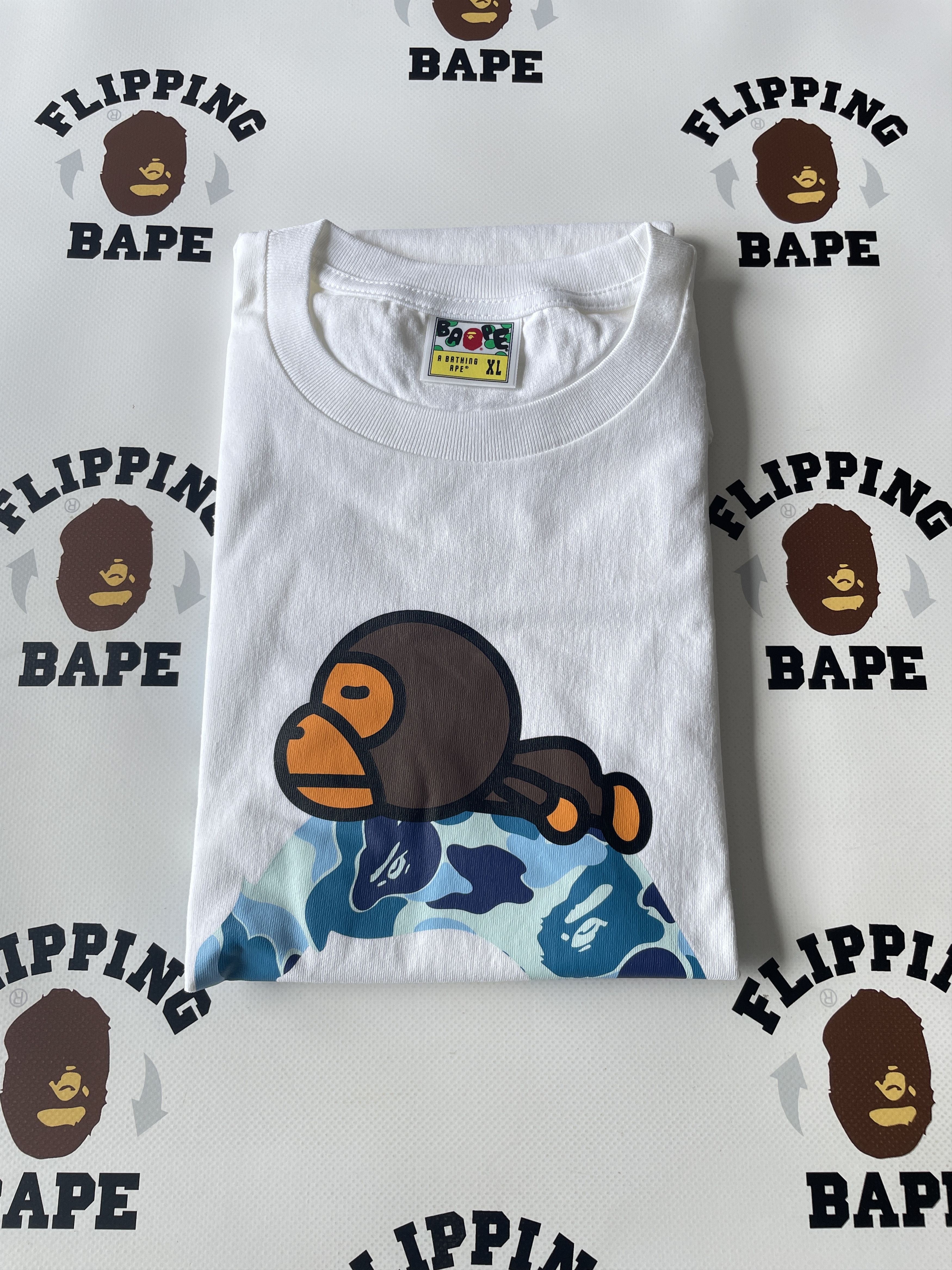 Bape BAPE ABC CAMO MILO ON BIG APE TEE Size US XL / EU 56 / 4 - 6 Thumbnail