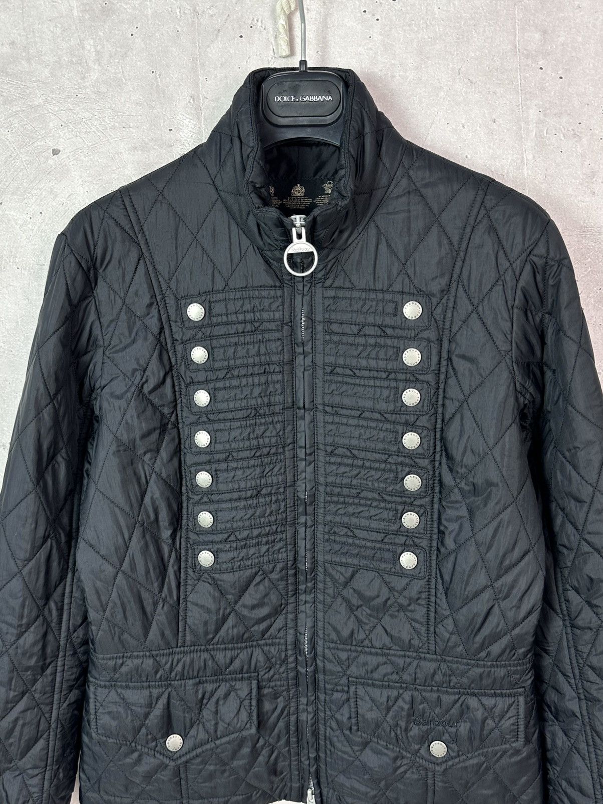 Barbour Barbour Flyweight Brigade Quilted Black Women’s Jacket Size M / US 6-8 / IT 42-44 - 2 Thumbnail