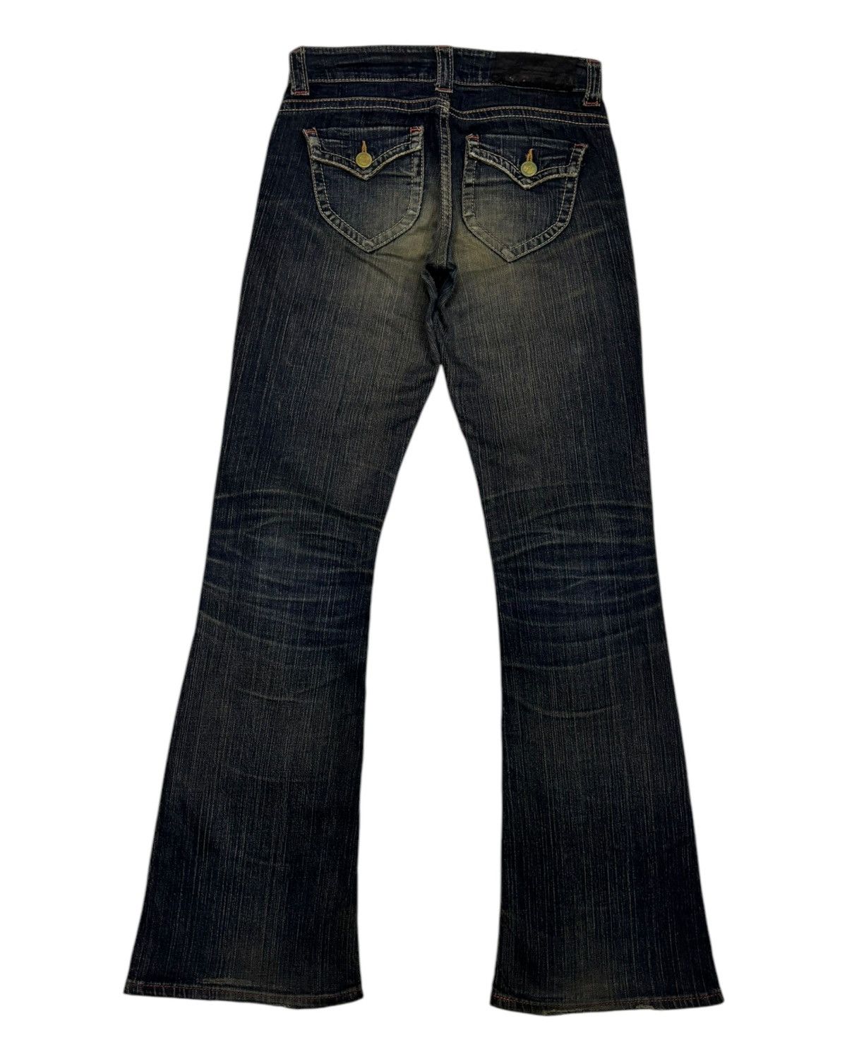 Edwin Flare Jeans C-SEVENTEEN Dark Denim Jean Bootcut Size 29" - 6 Thumbnail