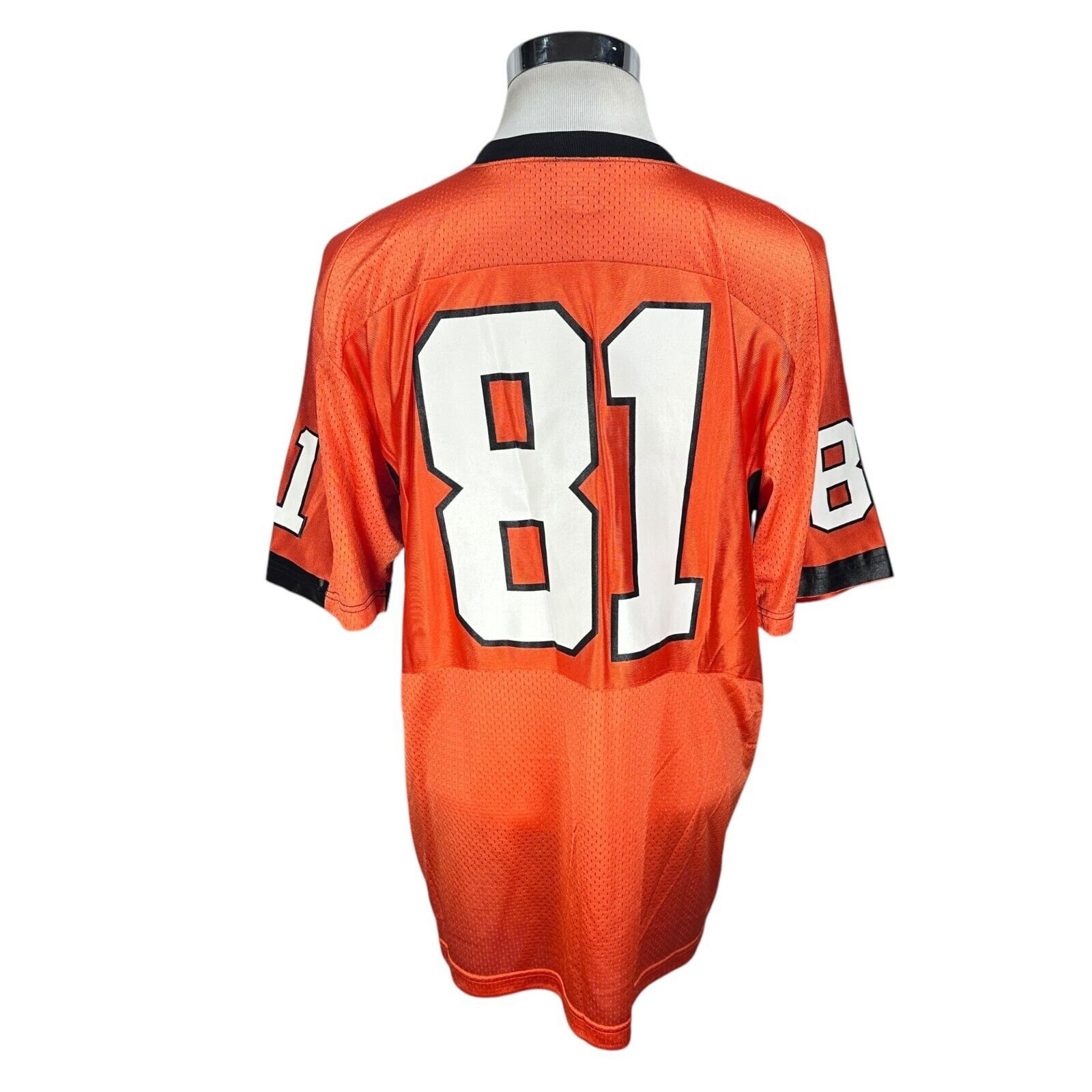 Nike Vintage Nike Oklahoma State #81 Football Jersey Men L Orange Size US L / EU 52-54 / 3 - 3 Thumbnail