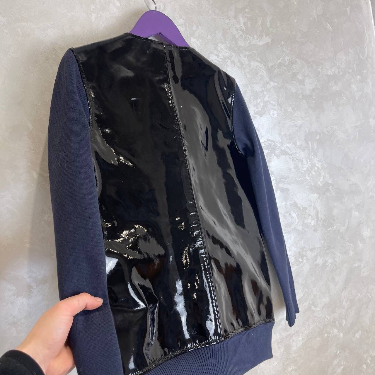 Marni Marni x H&M Patent Leather Zip Jacket Black Size EU 32 Size XS / US 0-2 / IT 36-38 - 7 Thumbnail