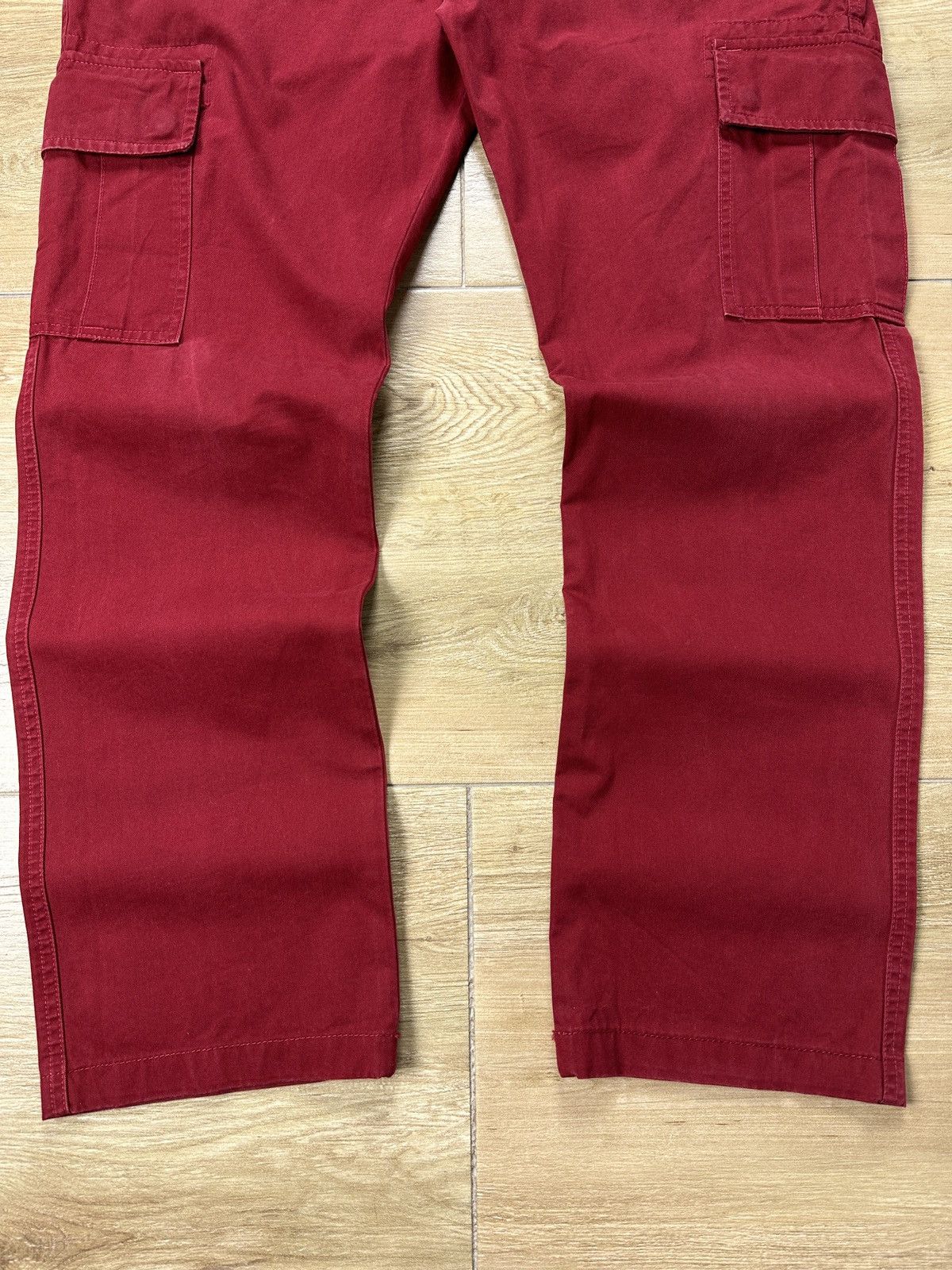 Designer × Suitsupply SUITSUPPLY Red Chino Cargo Pants Cotton Size 50 Size US 34 / EU 50 - 3 Thumbnail