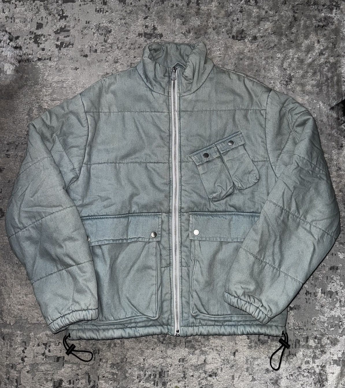 Vintage Emporio Armani Archive Coated Jacket Leather Style