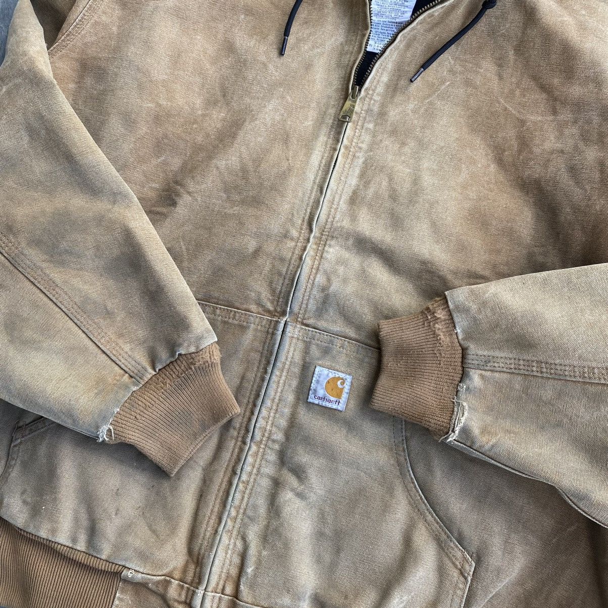 Carhartt × Vintage Carhartt avtive jacket WJ130 BRN Size US XL / EU 56 / 4 - 4 Thumbnail