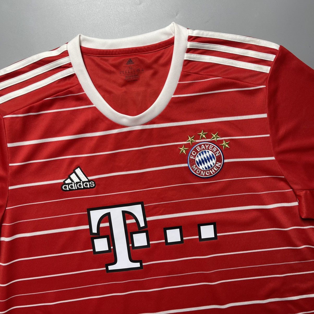 Adidas BAYERN ADIDAS 2022/2023 FOOTBALL SOCCER HOME JERSEY Size US XL / EU 56 / 4 - 2 Thumbnail