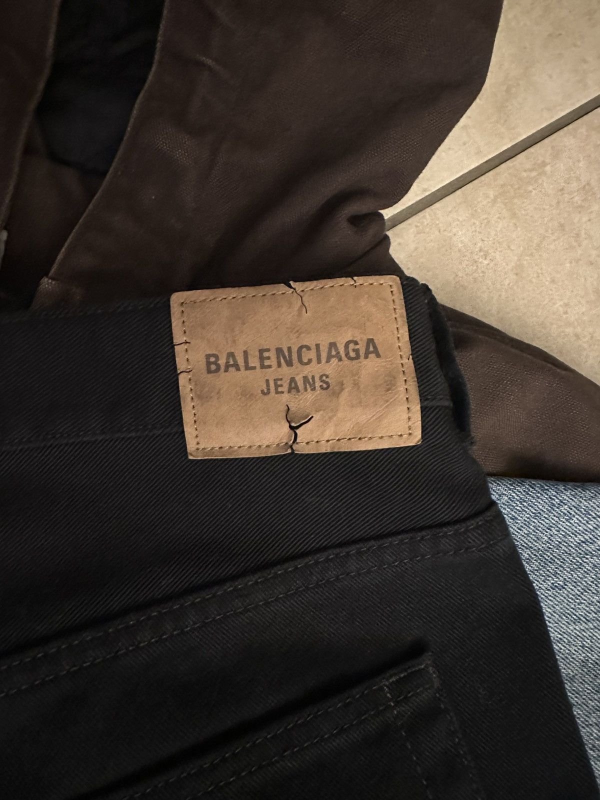 Balenciaga Balenciaga Unisex Flared Jeans - Black Soft Italian Denim Size US 32 / EU 48 - 4 Thumbnail