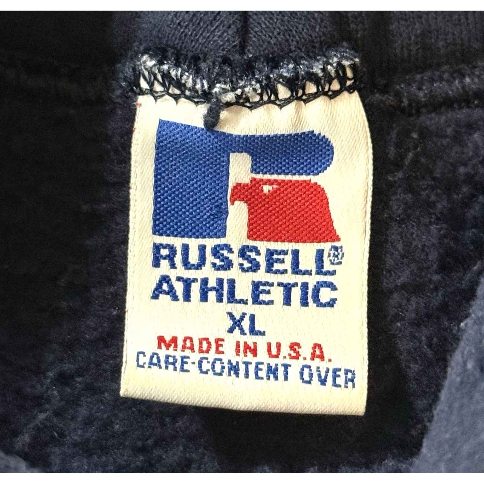 Russell Athletic VINTAGE Russell Athletic Case Western Reserve University Hoodie L Adults Blue 90s USA Sweatshirt Pullover Graphic Print Size US L / EU 52-54 / 3 - 7 Thumbnail