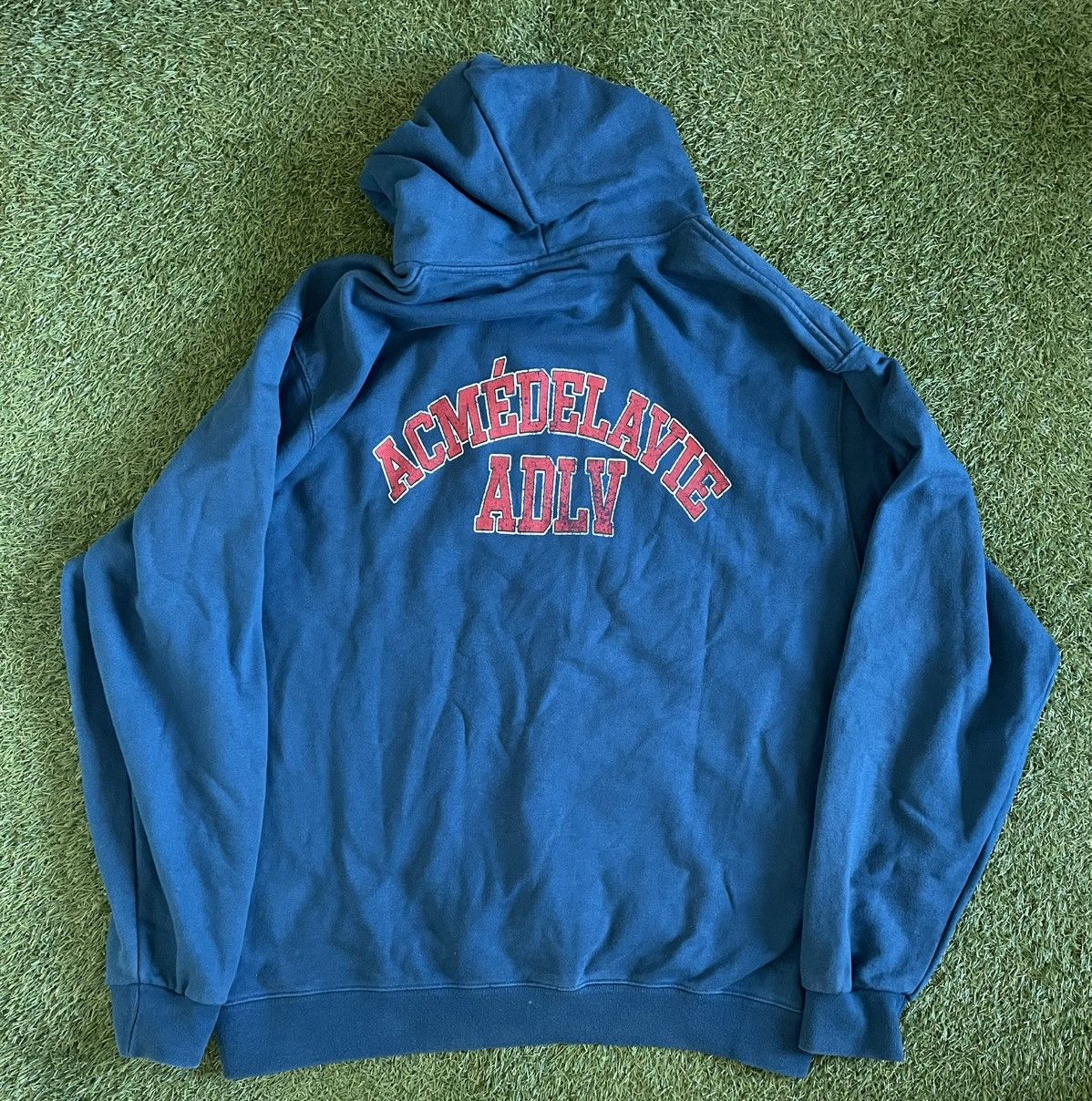 Acme Clothing ADLV Acme De La Vie Hoodie Greenish Blue Sz 2 (Fits Mens XL) Size US XL / EU 56 / 4 - 2 Thumbnail