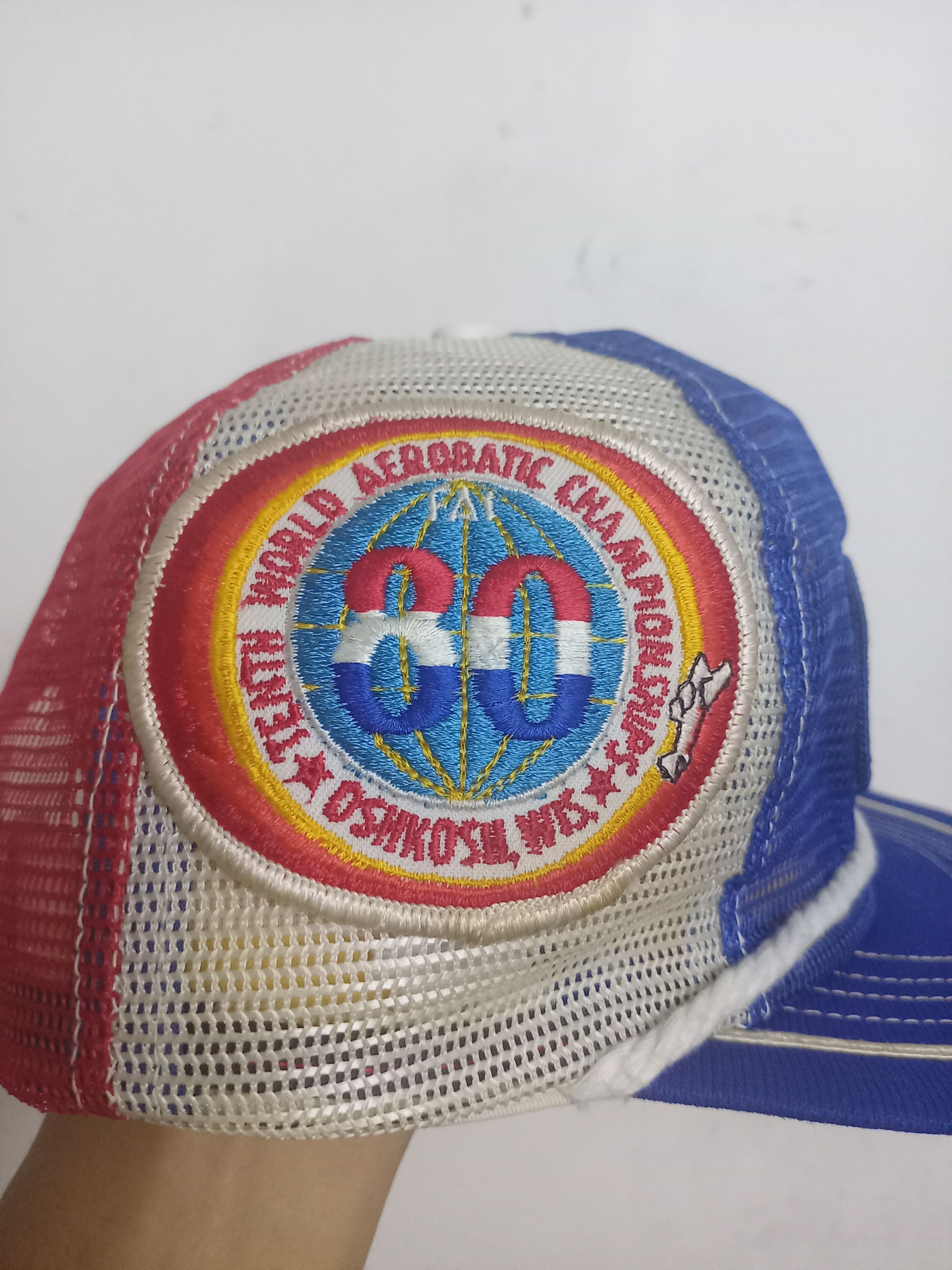 Vintage BEECHCRAFT MESH TRUCKER HAT Size ONE SIZE - 7 Thumbnail