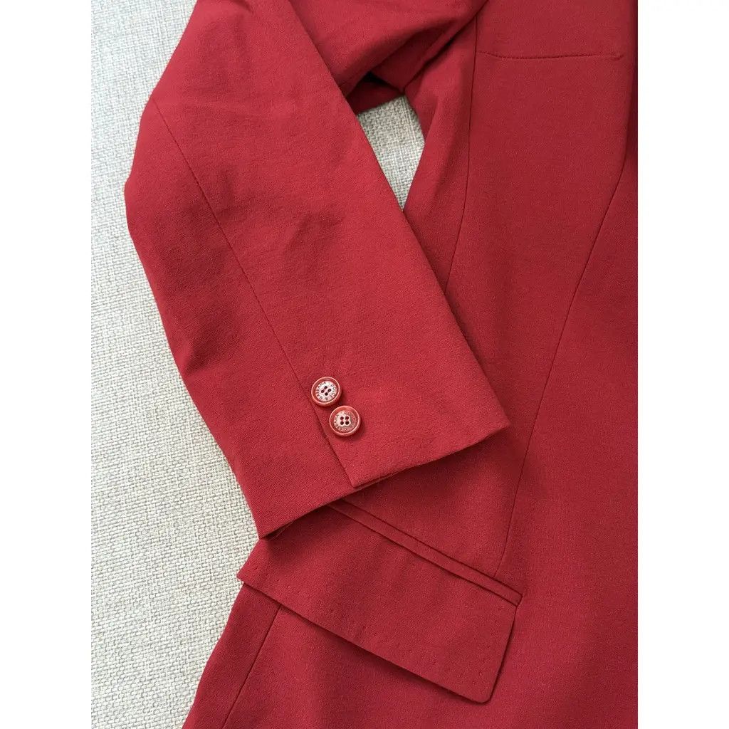 Dolce & Gabbana Dolce & Gabbana Women's Red Tailored Skirt Suit Set IT 42 Size M / US 6-8 / IT 42-44 - 6 Thumbnail