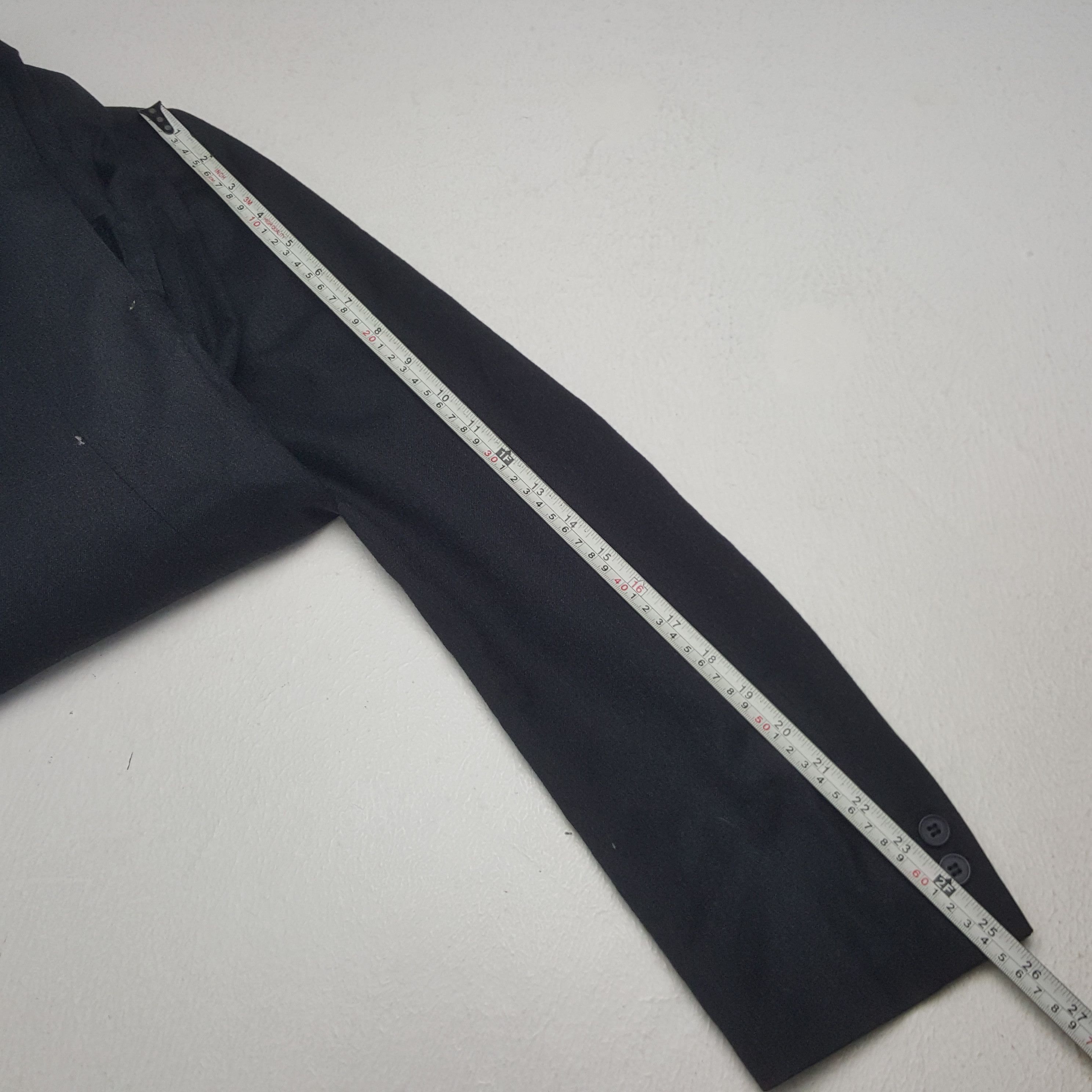Japanese Brand × Vintage × Yohji Yamamoto Vintage Yohji Yamamoto AAR Blazer Cost Jacket Size US M / EU 48-50 / 2 - 5 Thumbnail