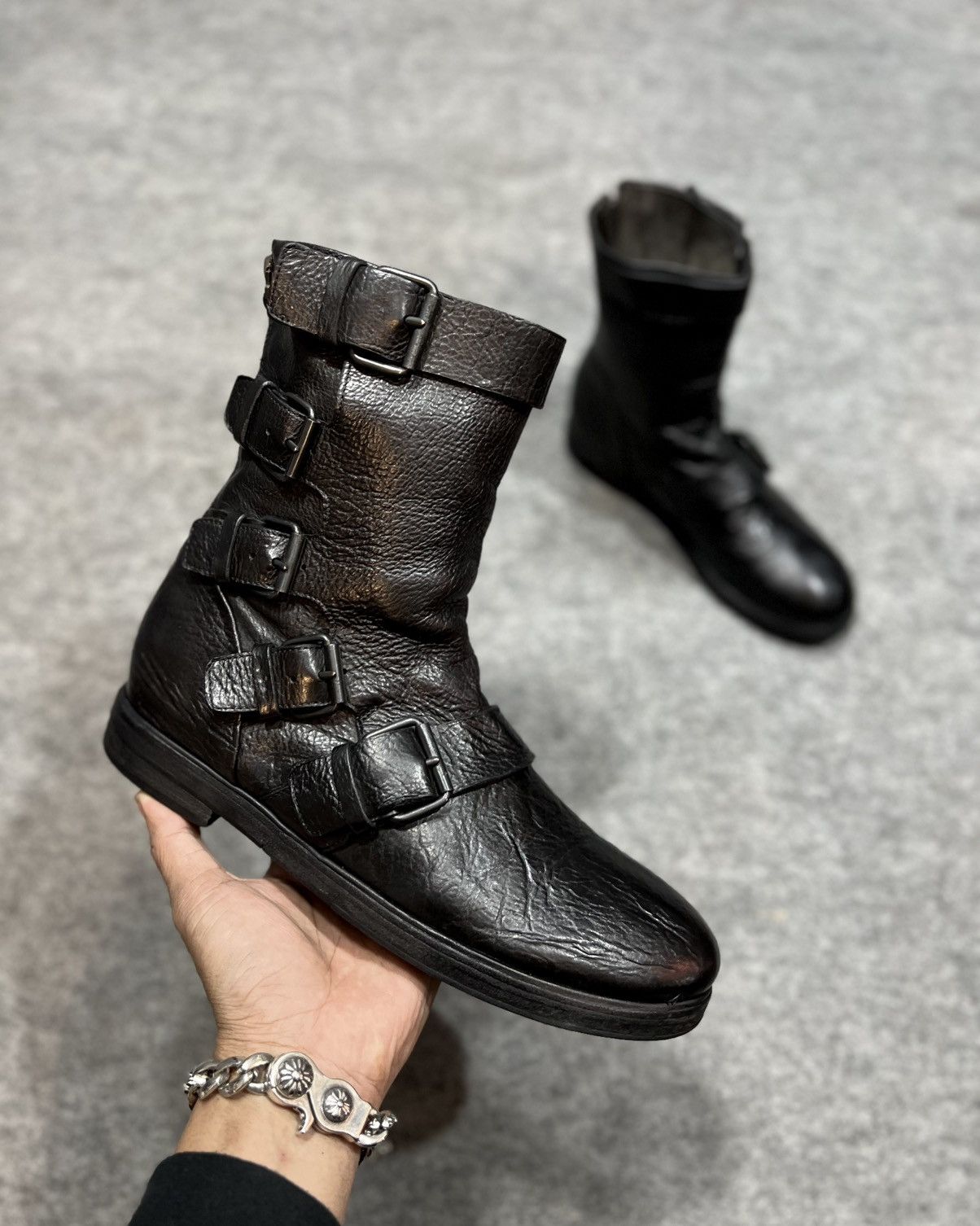 Marsell Marsell Buckle Strap Combat Boot Size US 7.5 / EU 40-41 - 4 Thumbnail
