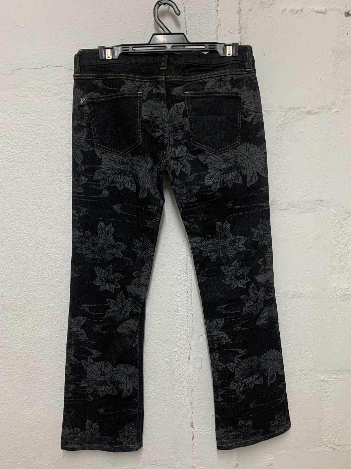 Japanese Brand Ai Lince Jeans Flora Size 30" / US 8 / IT 44 - 4 Thumbnail