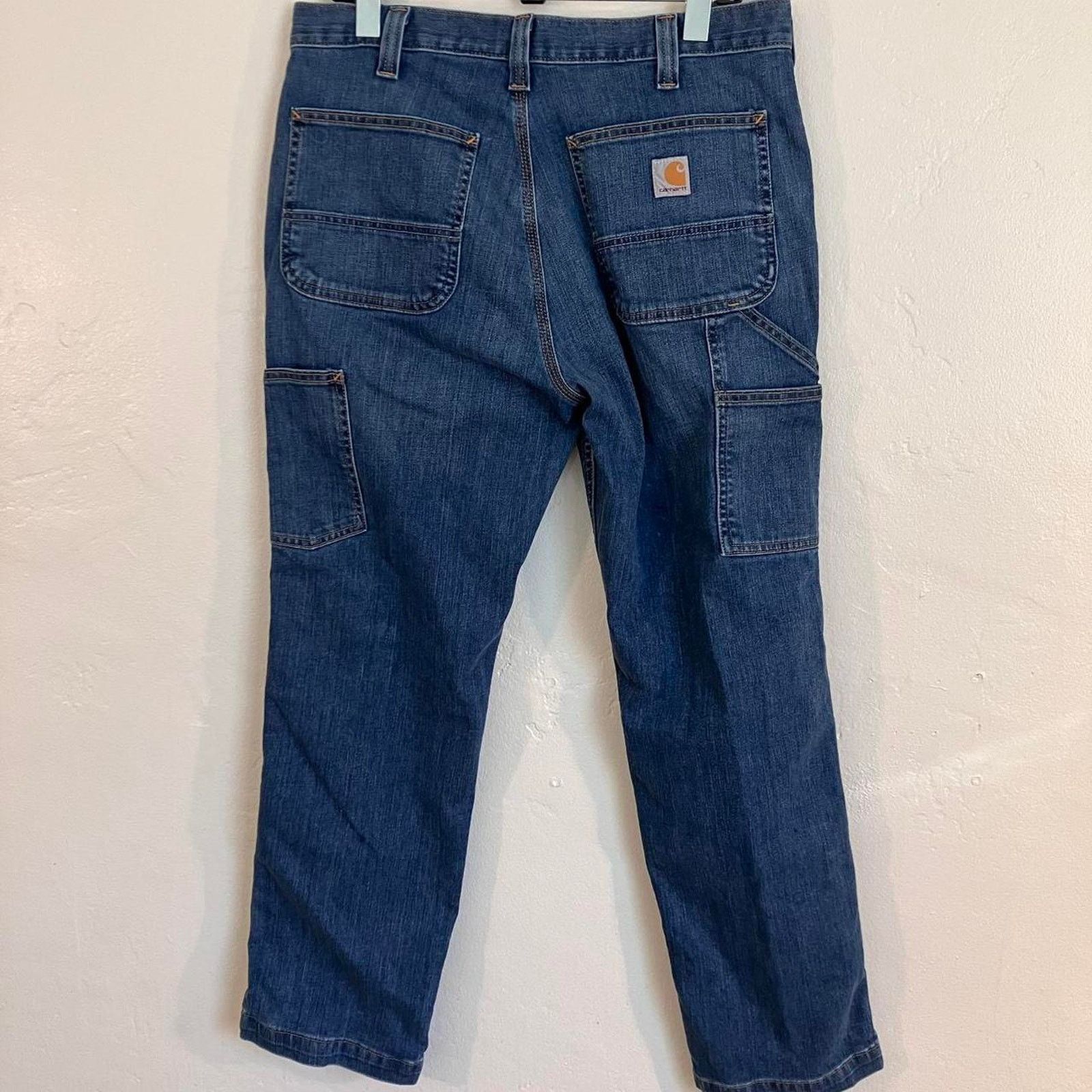 Carhartt Carhartt Relaxed Fit Relaxed Carpenter Denim Workwear Jeans Size US 34 / EU 50 - 4 Thumbnail