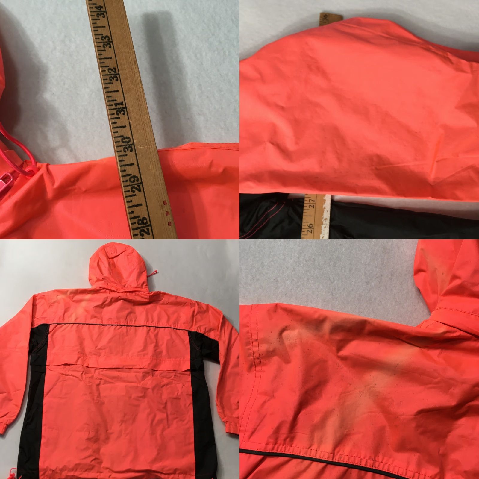 Vintage Cheneral Jacket Mens 2XL Hooded Full Zip Pink Black Rain Oregon Coast Windbreaker Reversible Lined Polyester Embroidered Coat Unknown Size US XXL / EU 58 / 5 - 8 Thumbnail