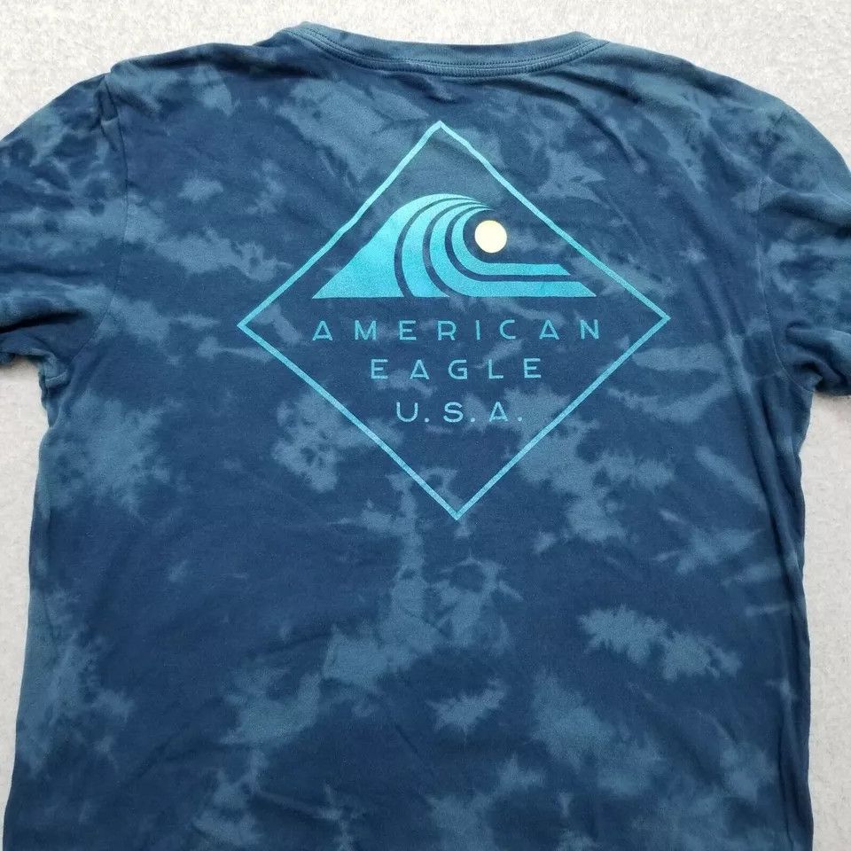 American Eagle Outfitters American Eagle Shirt Mens Medium Tie Dye Short Sleeve Size US M / EU 48-50 / 2 - 7 Thumbnail