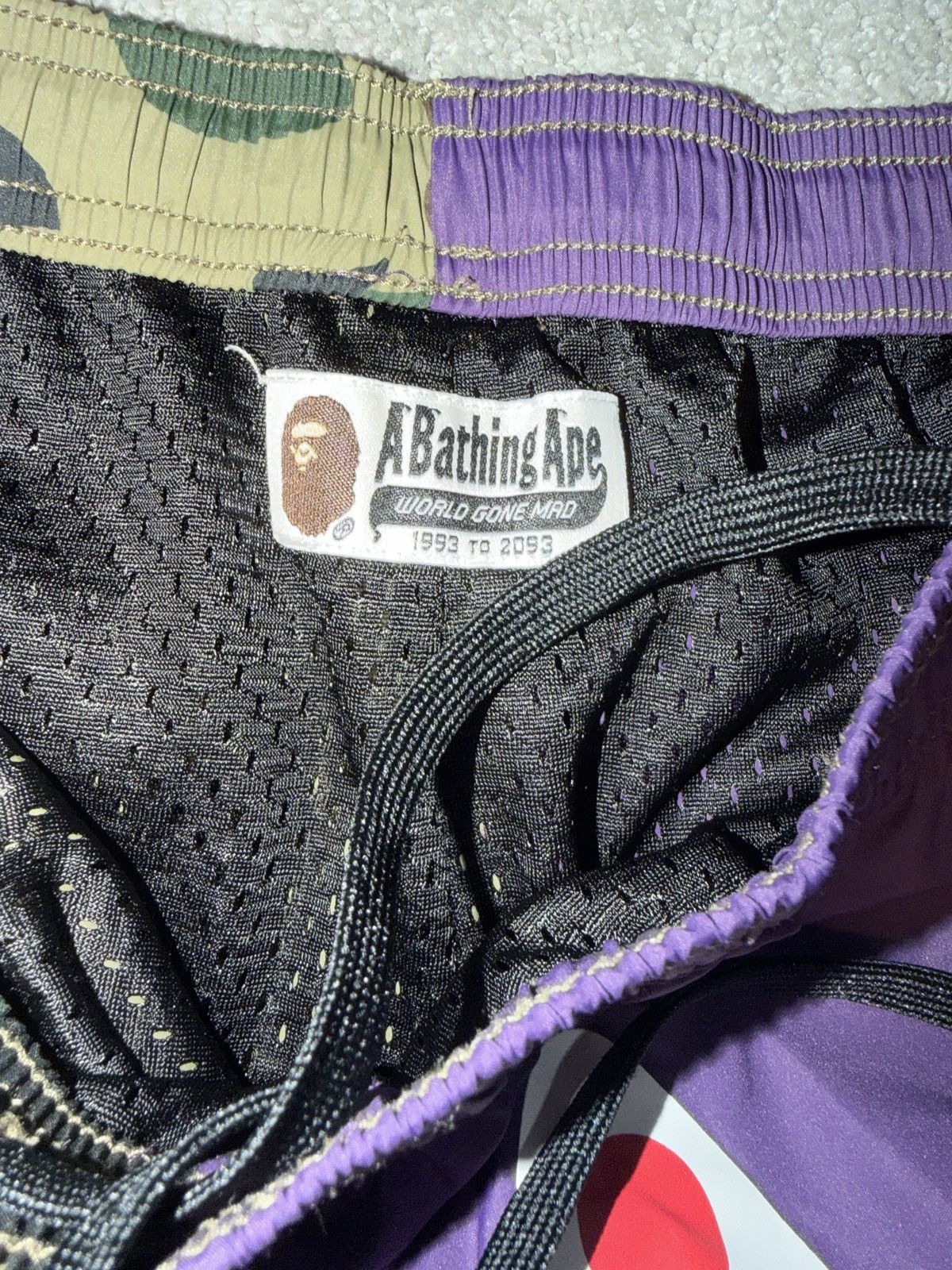 Bape Bape Camo Shark Shorts Size US 32 / EU 48 - 5 Thumbnail