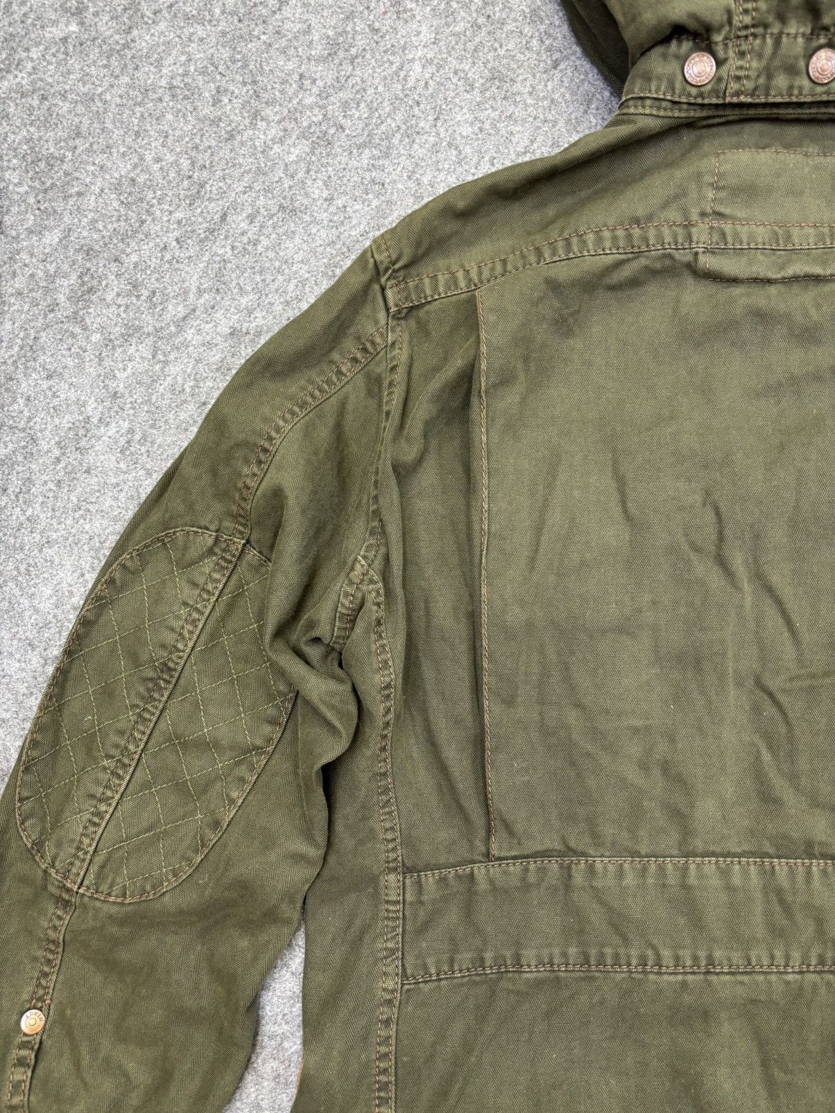 Edwin 💥Archival💥Edwin Guerilla Style HBT Fabric Jacket F919 Size US L / EU 52-54 / 3 - 16 Thumbnail