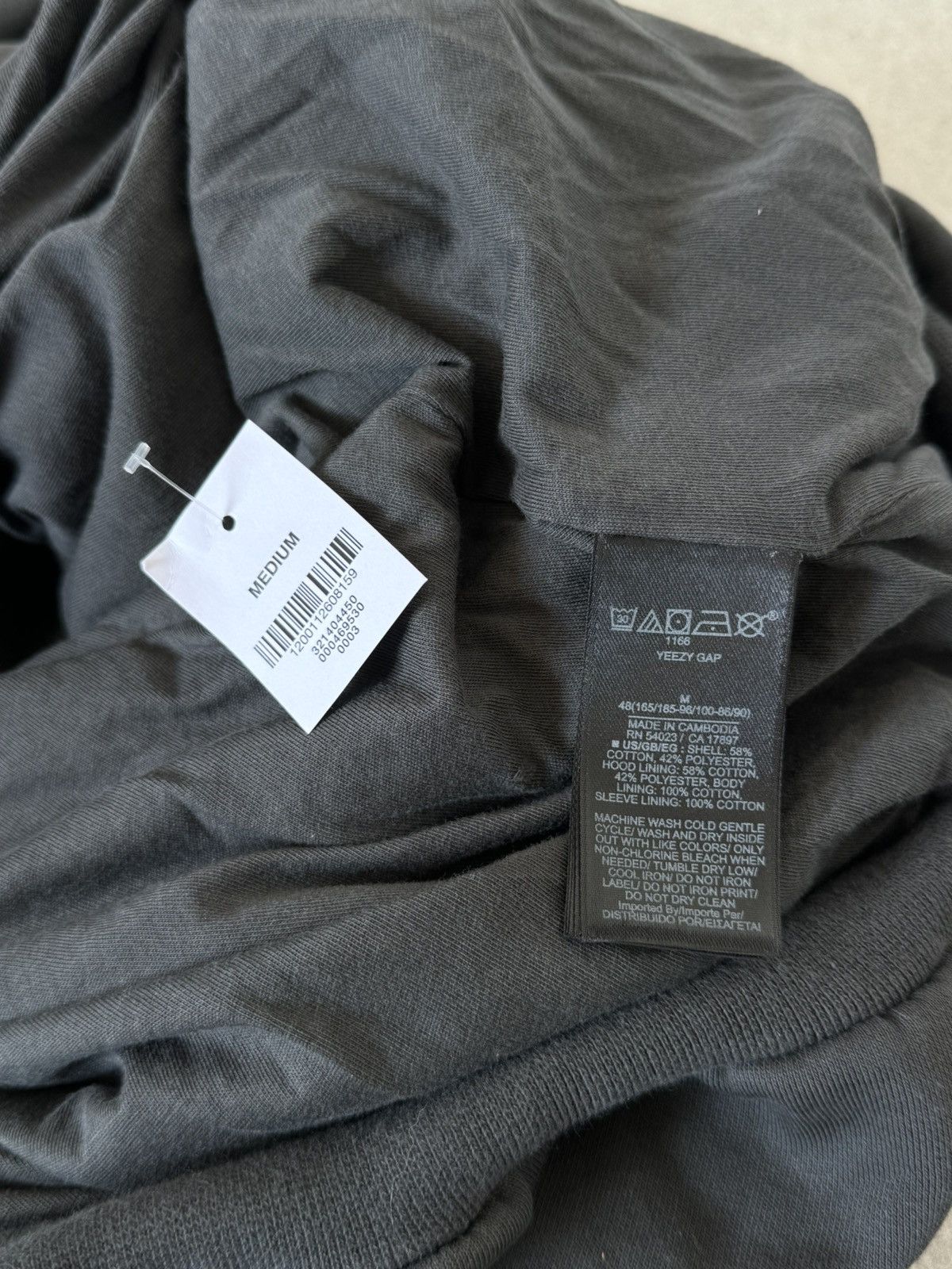 Gap Yeezy Gap Dove Hoodie Size US M / EU 48-50 / 2 - 10 Thumbnail