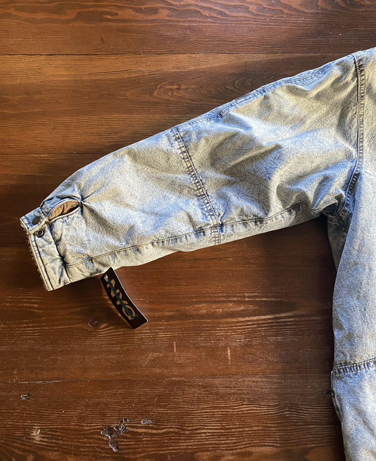 Vintage Vintage NWT 80’s Women’s Sherpa Collar Carpet Line Jean Coat Size L / US 10 / IT 46 - 20 Thumbnail