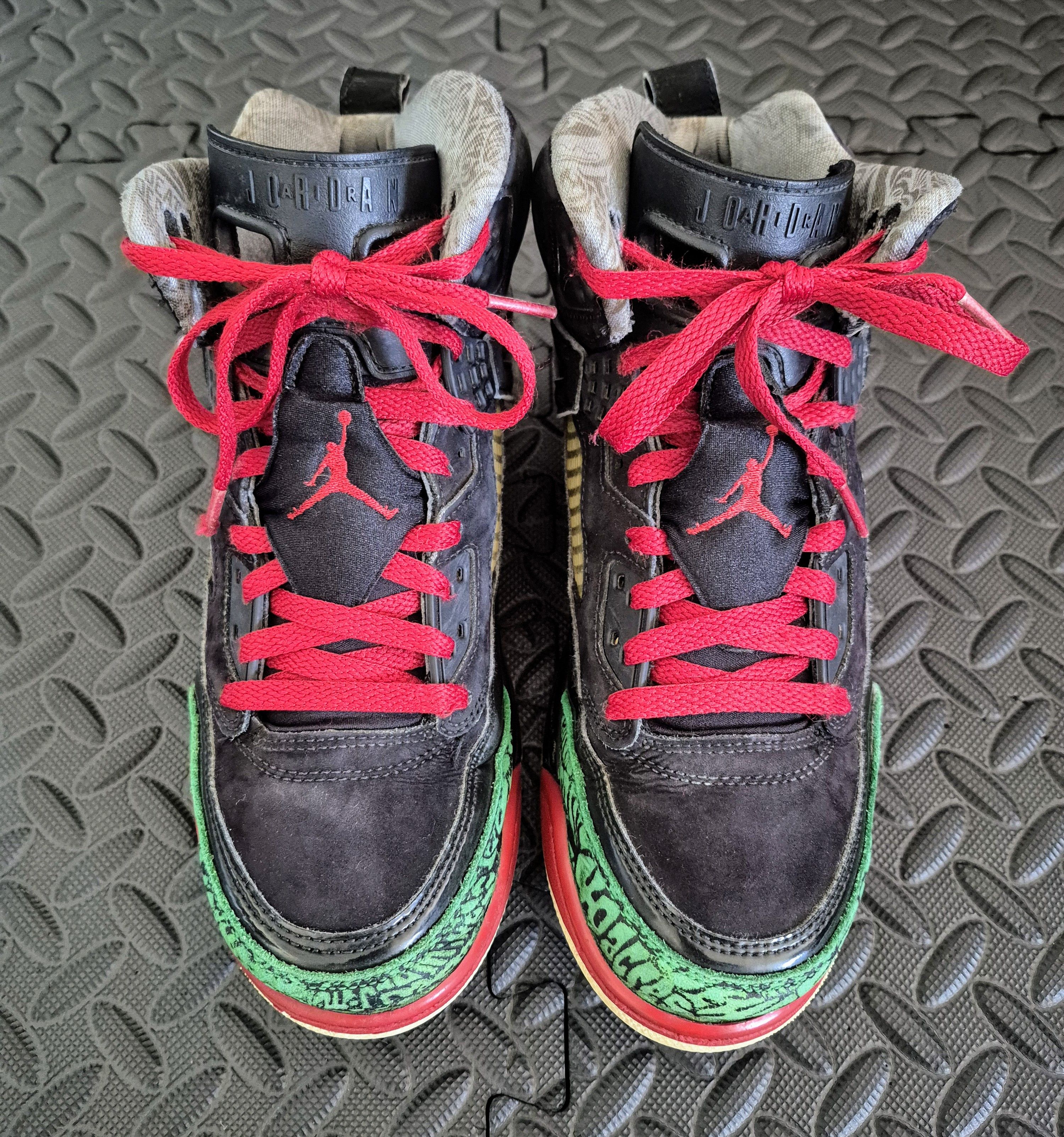 Jordan Brand Size 8.5M - Jordan Spizike Black Varsity Red (2017) Size US 8.5 / EU 41-42 - 4 Thumbnail
