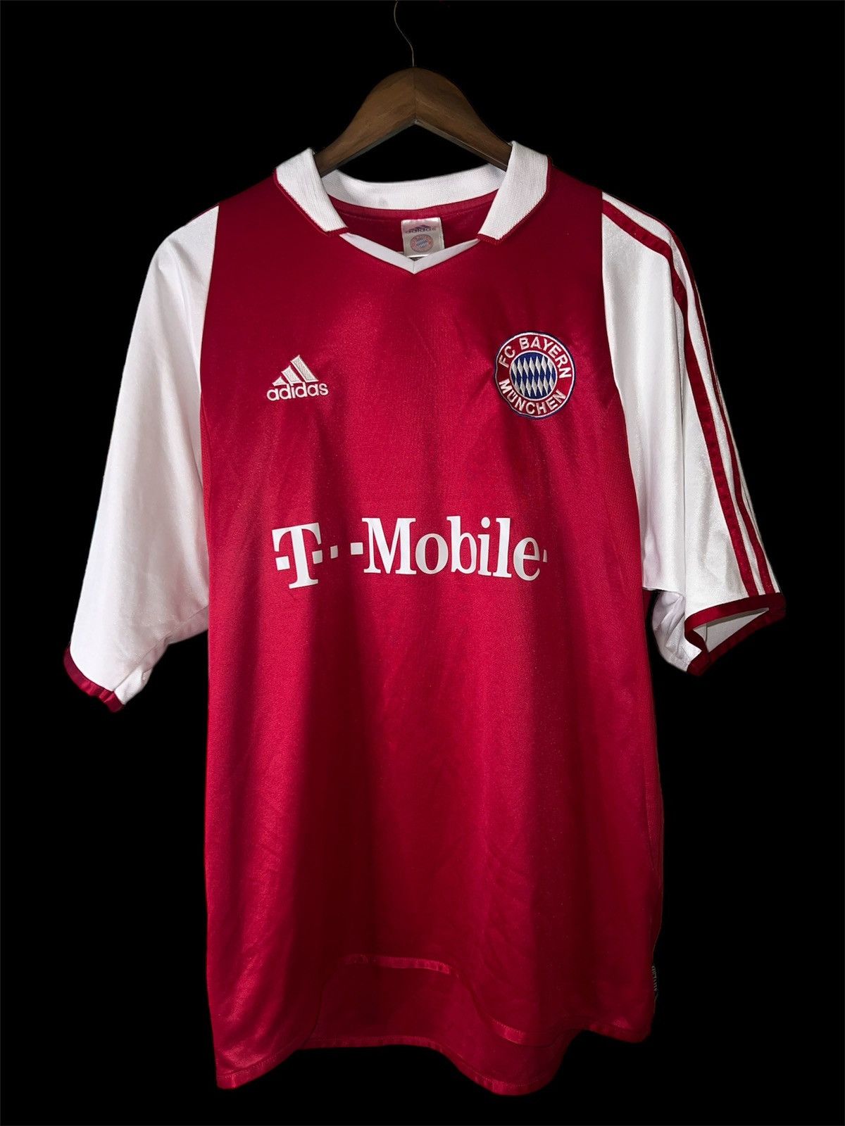 Adidas × Vintage 2004-2005 Bayern Home Jersey Size US L / EU 52-54 / 3 - 1 Thumbnail