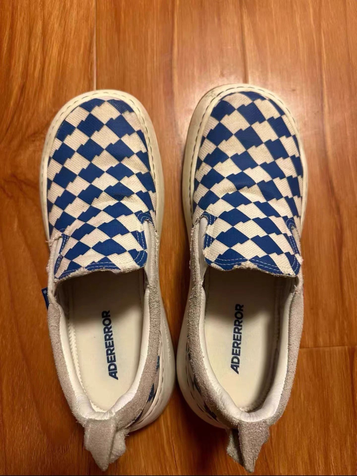 Ader Error Ader Error Men's Leather Sneakers K30 Size US 10 / EU 43 - 1 Thumbnail