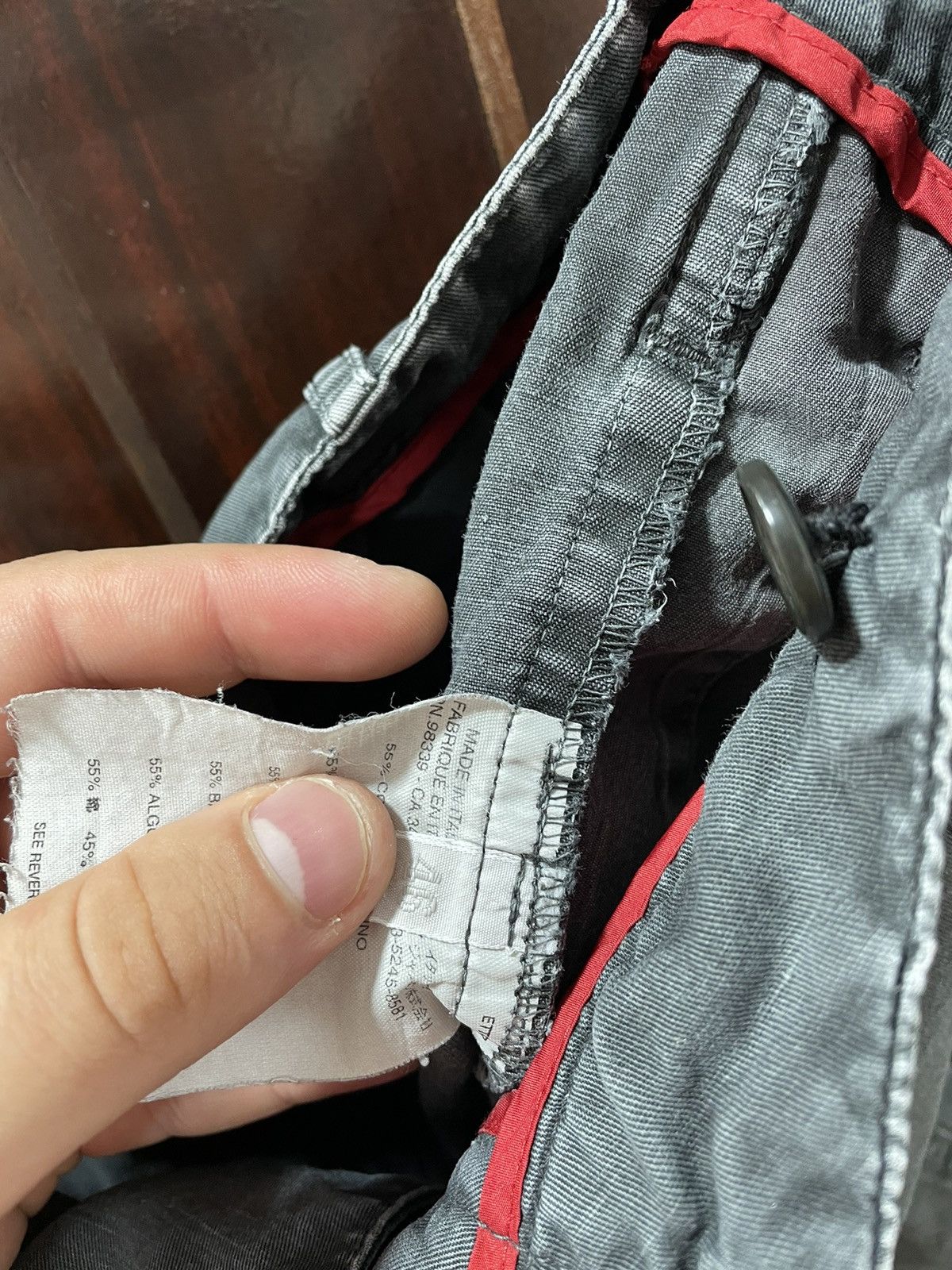 Prada × Vintage Prada Vintage Grey Shorts Size US 32 / EU 48 - 8 Thumbnail