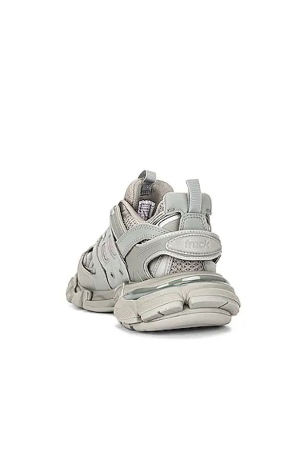 Balenciaga o1mt1gz0924 Track Sneaker Recycled Sole in Grey Size US 11 / EU 44 - 3 Thumbnail