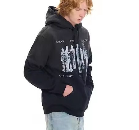 Vintage Spray Gradient Fade Hoodie Y2K Vibe Hype Sweater Tee Winter Size US L / EU 52-54 / 3 - 9 Thumbnail