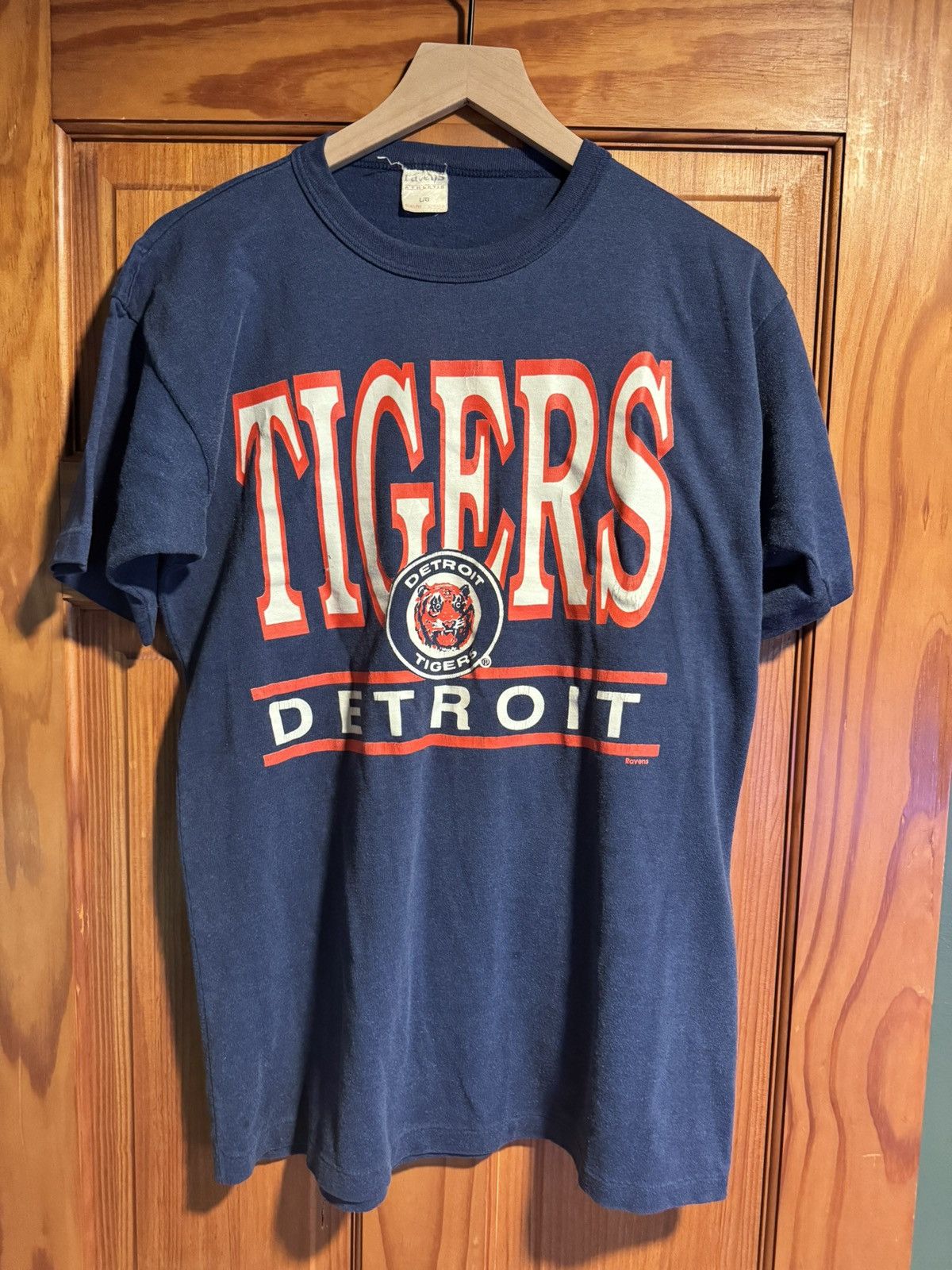 Vintage Vintage 80s Detroit Tigers MLB T-Shirt – Single Stitch Size US L / EU 52-54 / 3 - 1 Thumbnail
