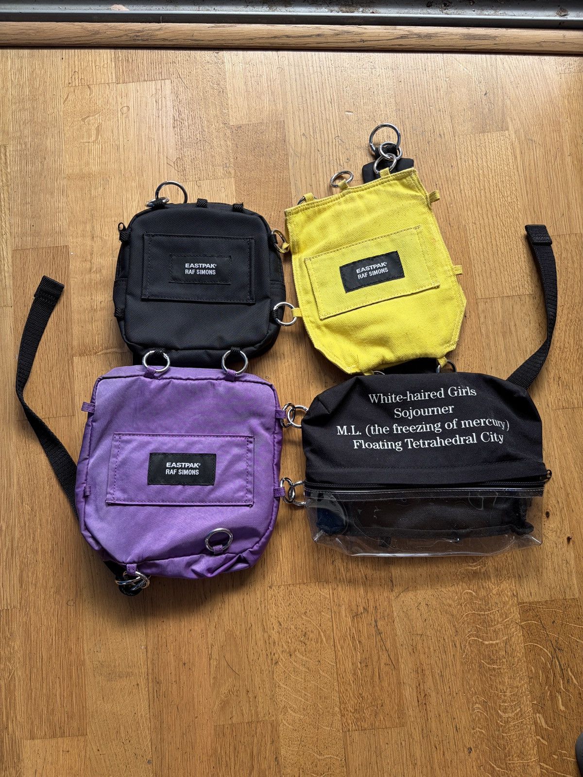 Eastpak × Raf Simons 🐎 Face Shoulder Bag | Grailed