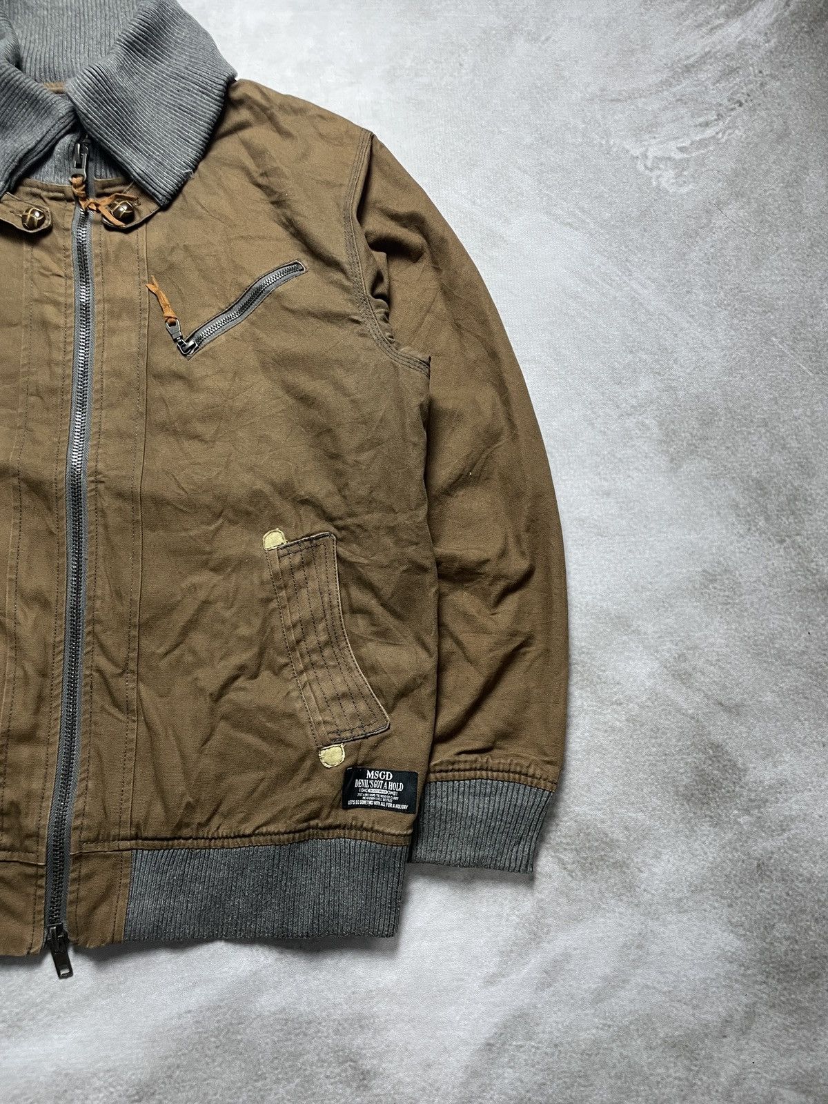 Hysteric Glamour × Japanese Brand 2000’s Masterground - Military Workwear Jacket Size US L / EU 52-54 / 3 - 2 Thumbnail