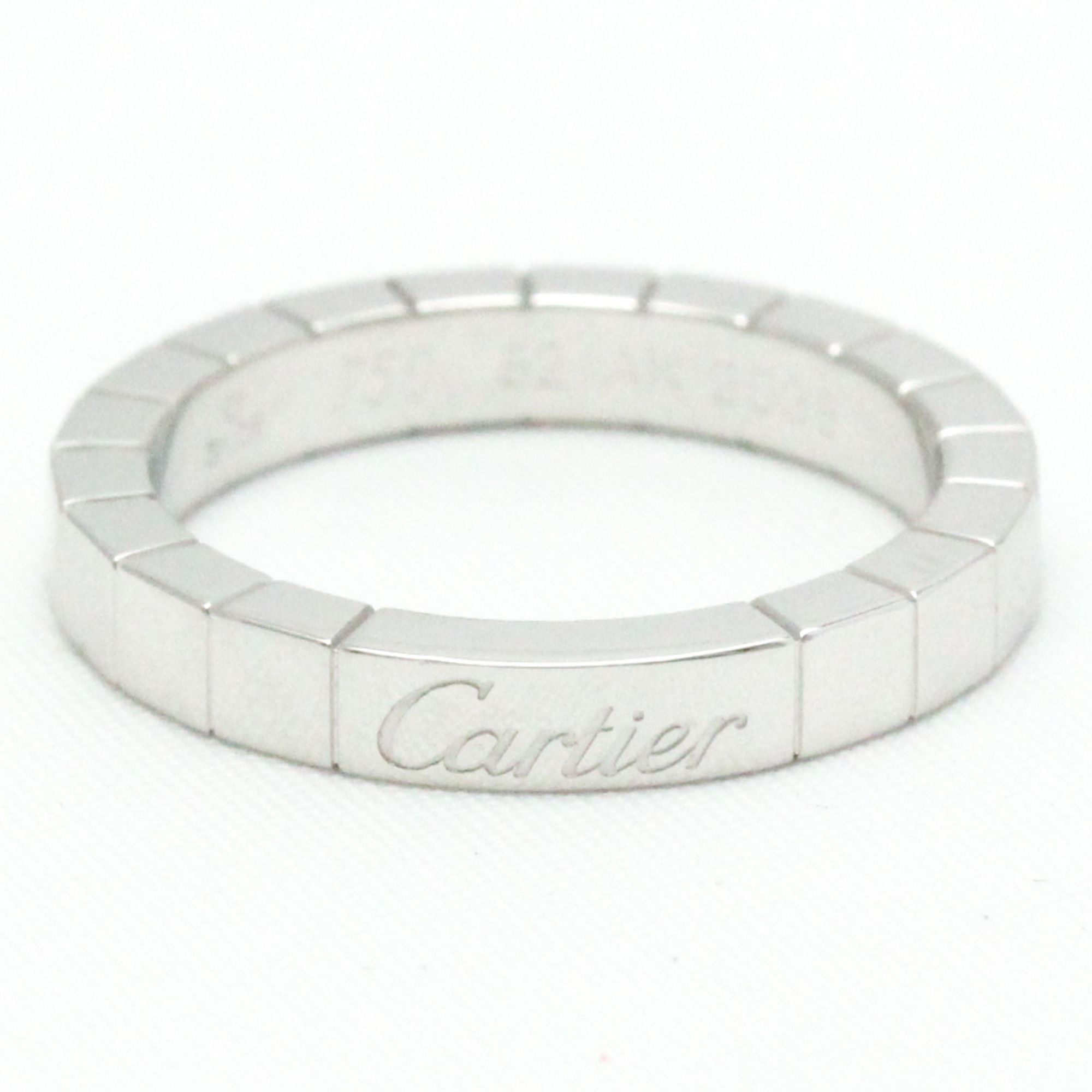 image of Cartier Lanieres White Gold (18K) Band Ring, Women's