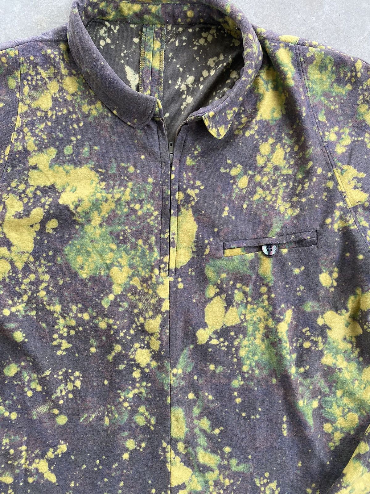 Vintage VINTAGE MIDZIPPER TYE DYE OUTERWEAR Size US M / EU 48-50 / 2 - 2 Thumbnail