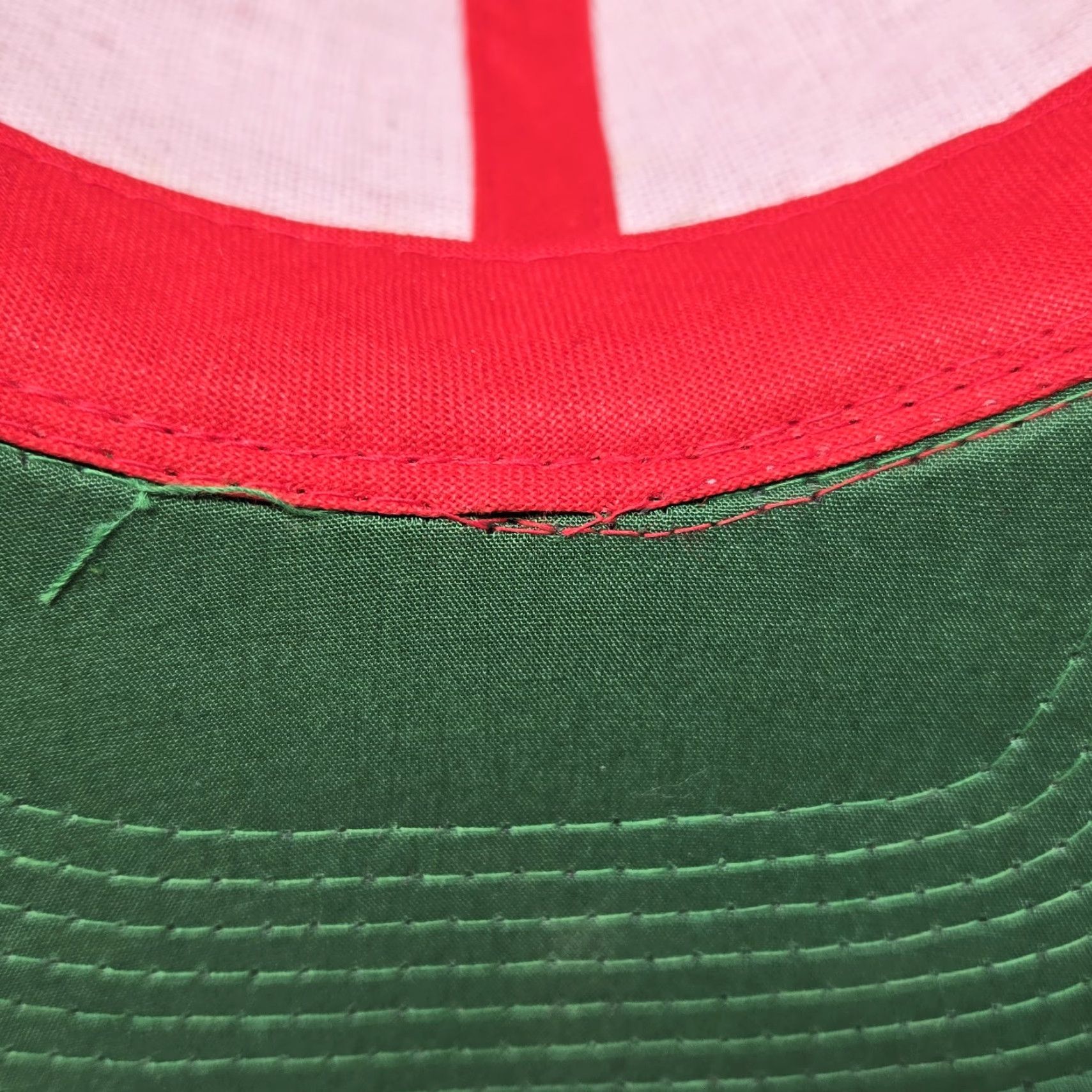 Vintage VINTAGE Sani Dairy Milk Trucker Hat Pennsylvania Red Snapback Adjustable Hat Men One Size Red Snapback Adjustable Vintage Size ONE SIZE - 7 Thumbnail