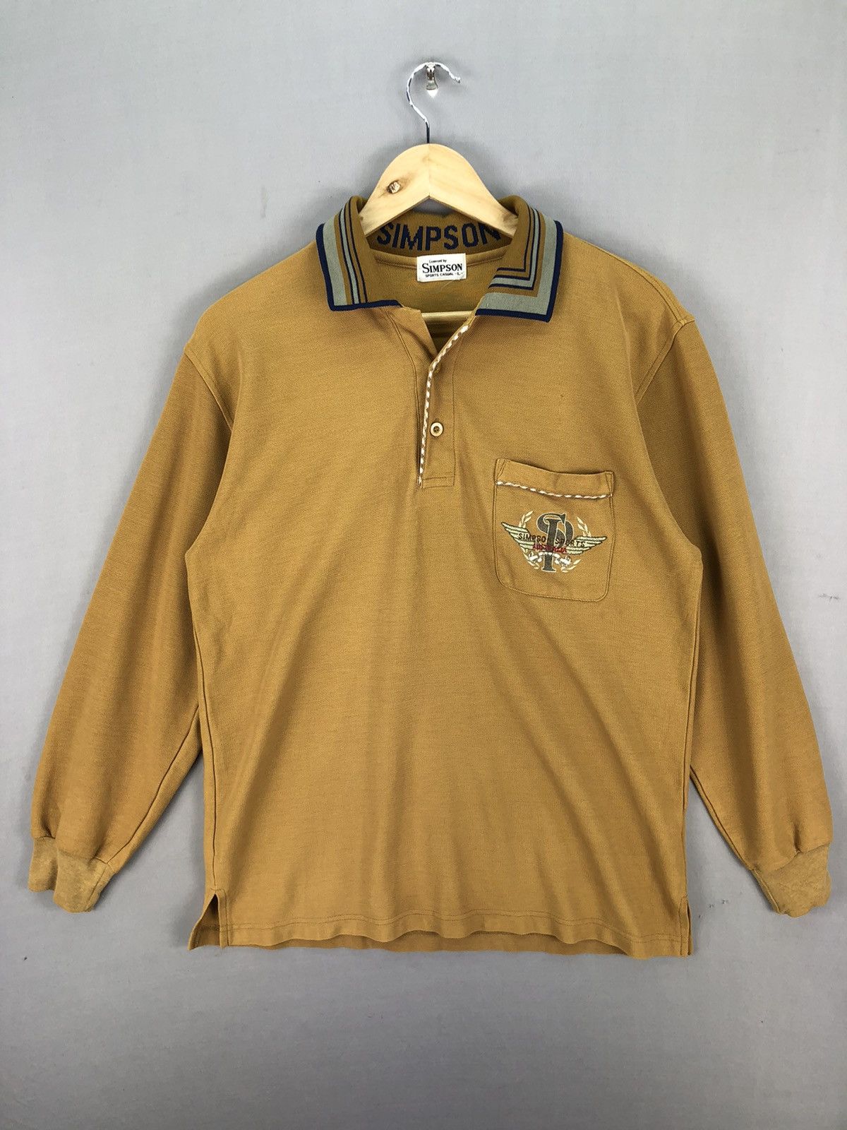 Japanese Brand × Vintage Vintage Simpson Sport Casual Australia Size US L / EU 52-54 / 3 - 1 Thumbnail