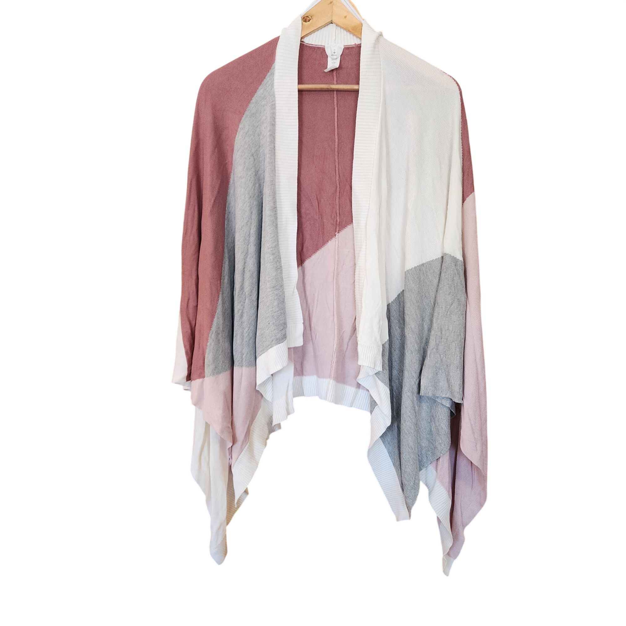 Lululemon Lululemon Hatha Wrap O/S Quicksand Misty Pink Wht Heathered Size ONE SIZE - 1 Thumbnail