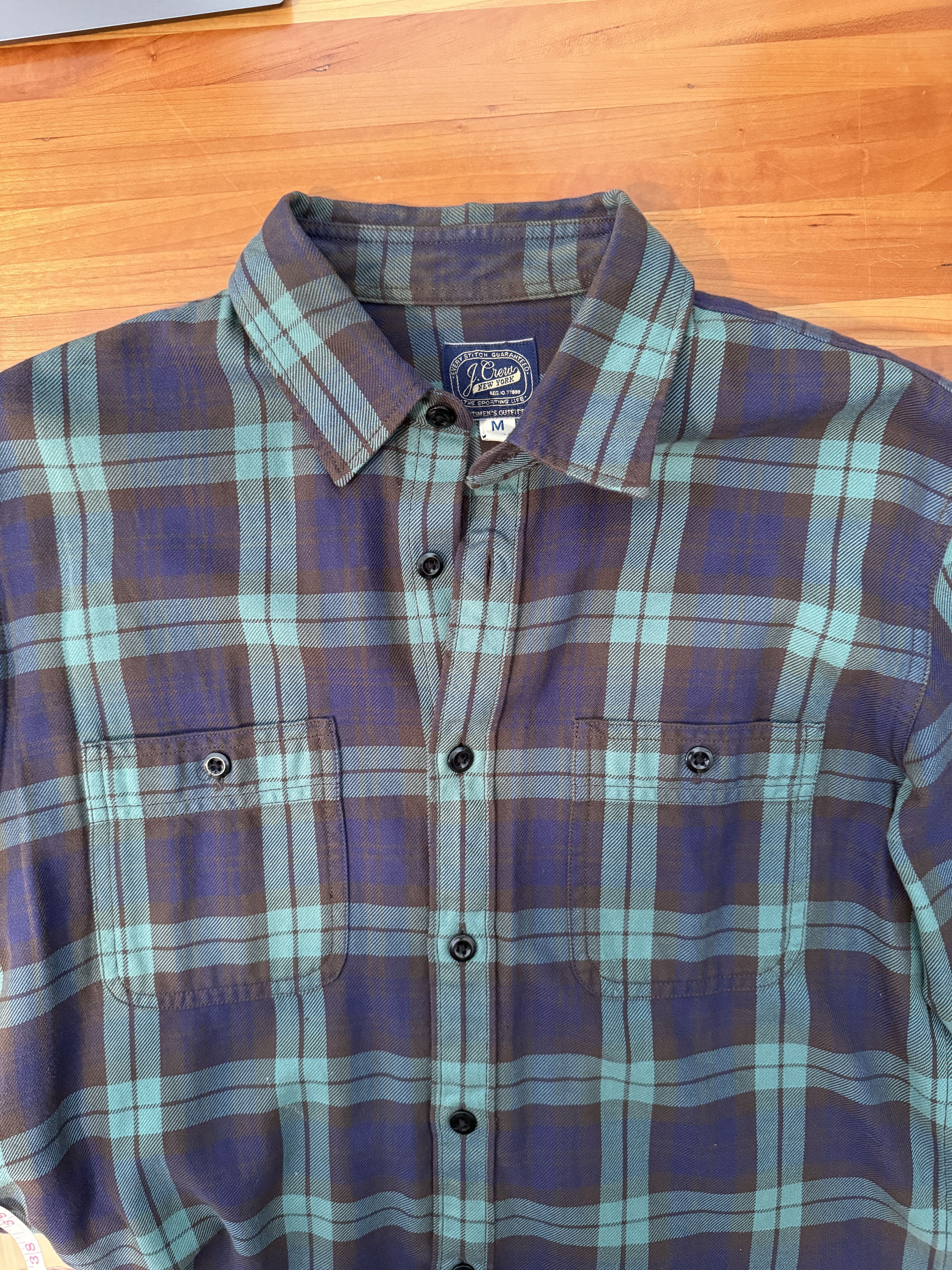 J.Crew J.Crew Flannel Button-up Size US M / EU 48-50 / 2 - 4 Thumbnail