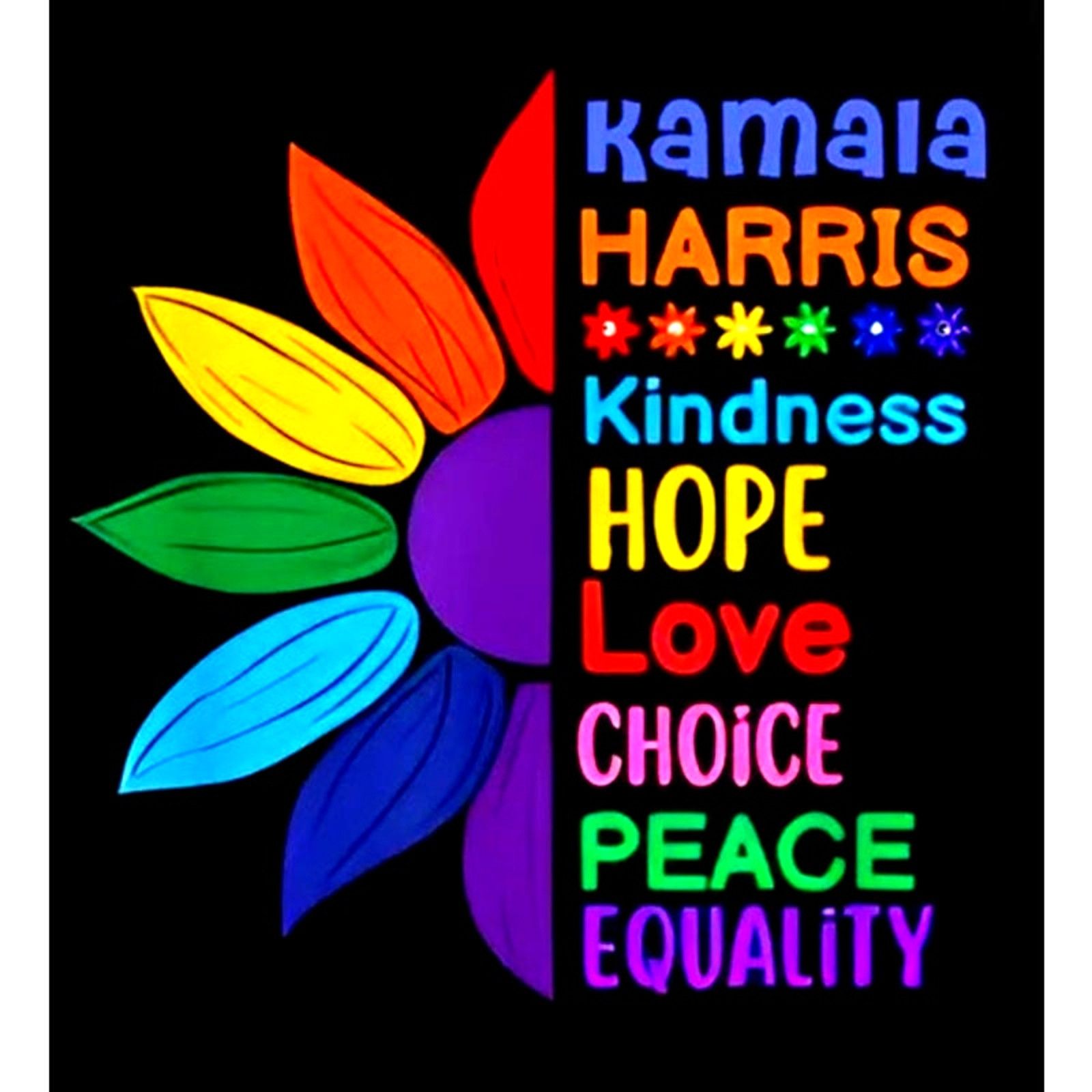 Other Kamala Harris TShirt Kindness Hope Choice Equality Blck 8/10 Size L / US 10 / IT 46 - 3 Thumbnail