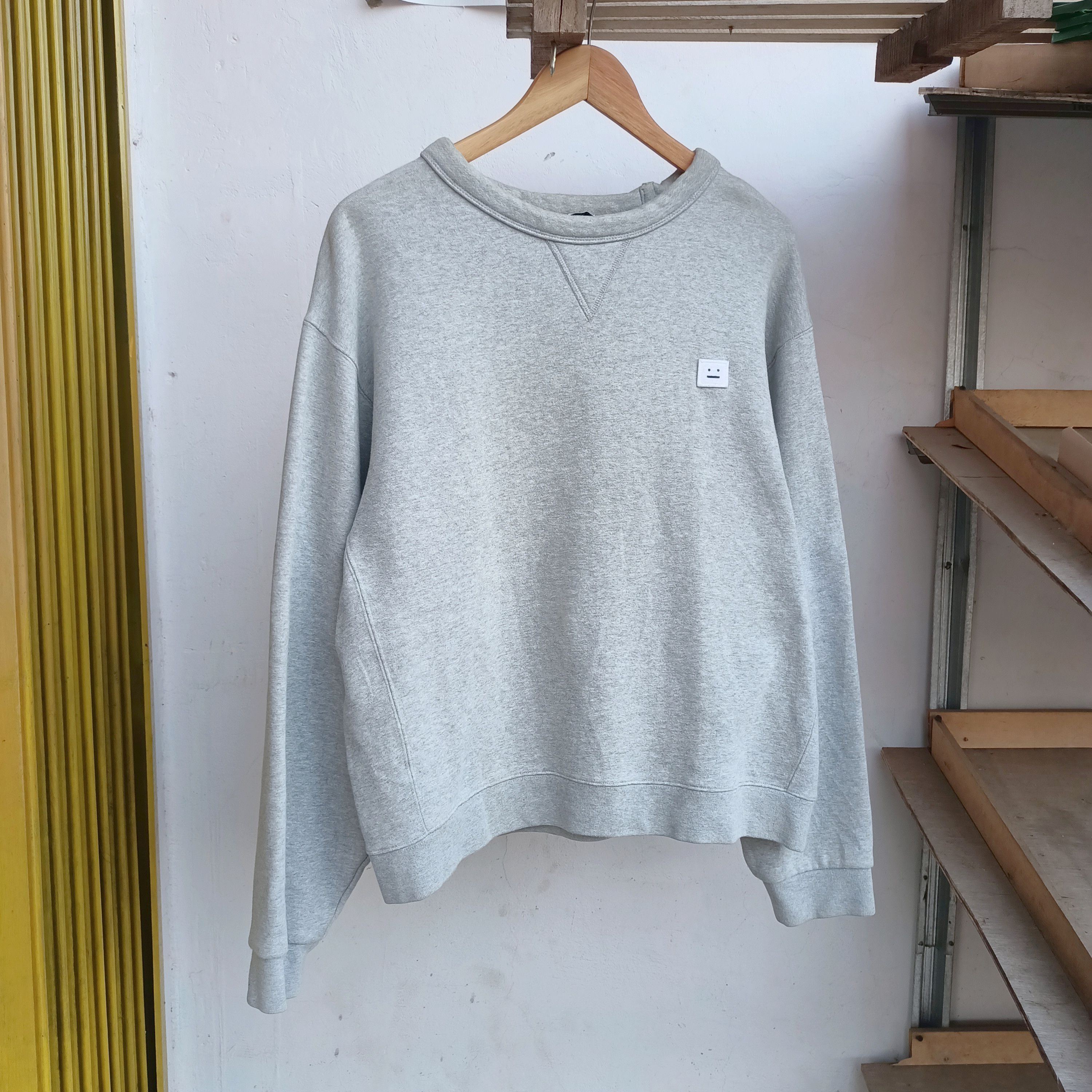 Acne Studios ss17 Acne studios Fint Face sweatshirt Grailed