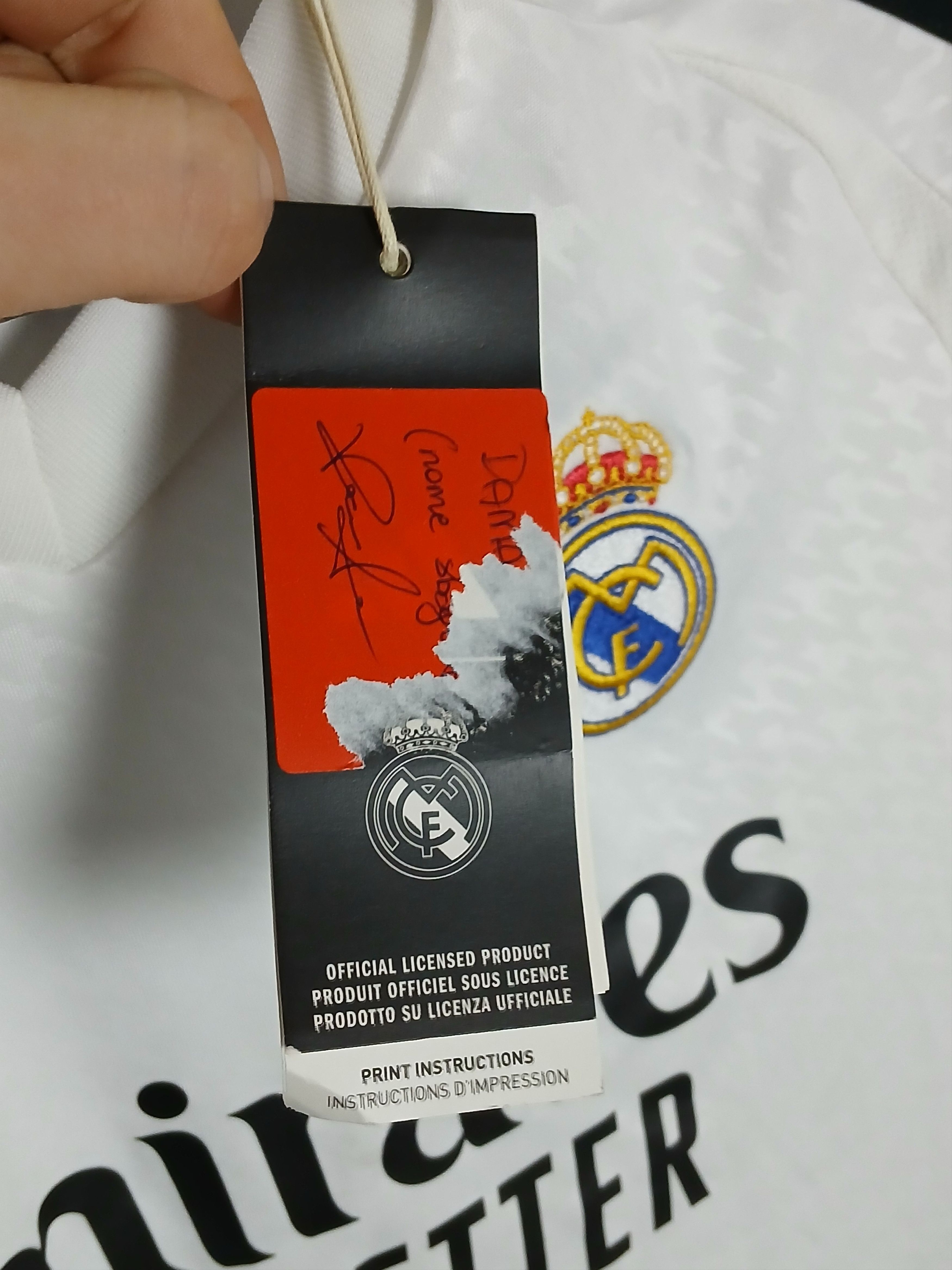 Adidas KIDS New Real Madrid 24/25 Home Football Jersey T-Shirt Size US S / EU 44-46 / 1 - 10 Thumbnail