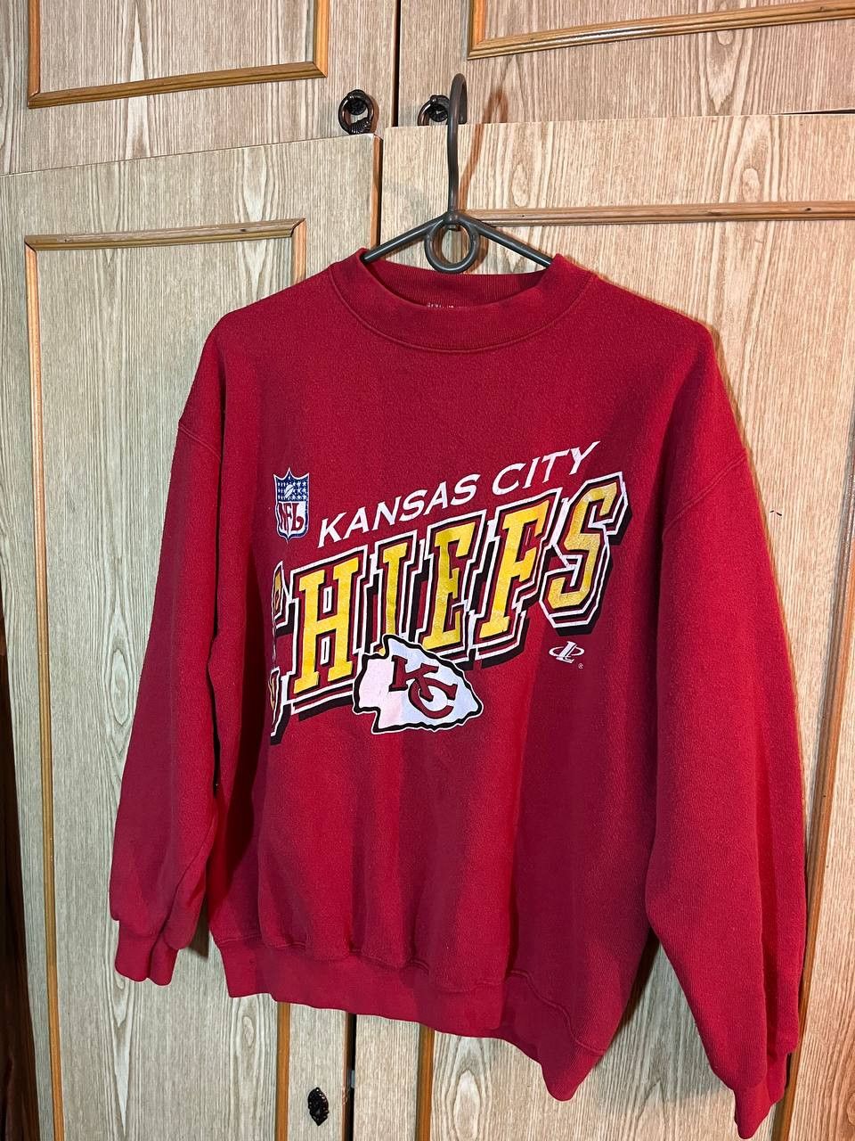 NFL × Vintage NFL Kansas City Chiefs 90s Vintage Sweatshirt Size US M / EU 48-50 / 2 - 1 Thumbnail