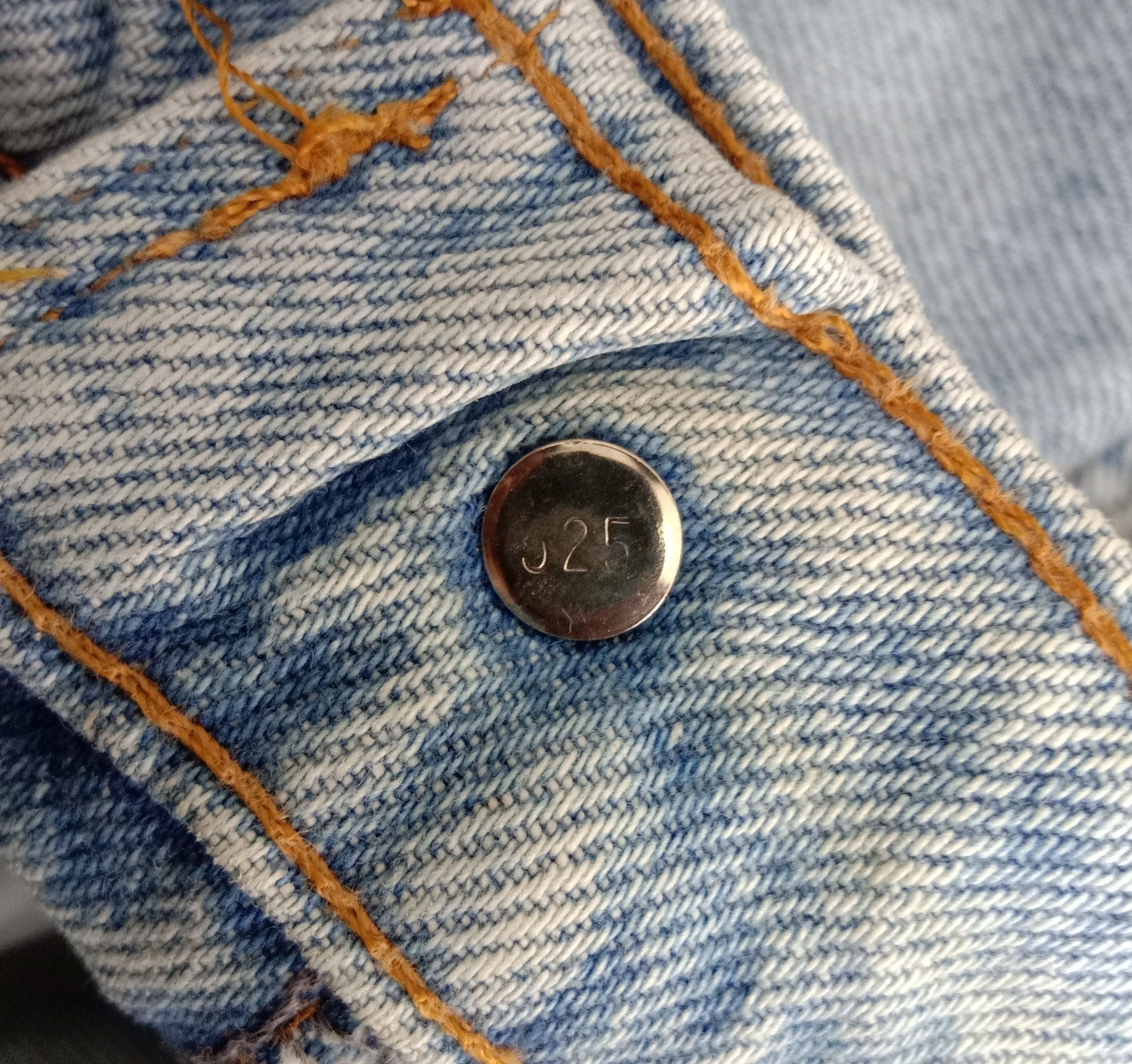 Levi's Vintage 90s Levi's 510 Jeans Light Blue Wash Denim Size US 30 / EU 46 - 10 Thumbnail