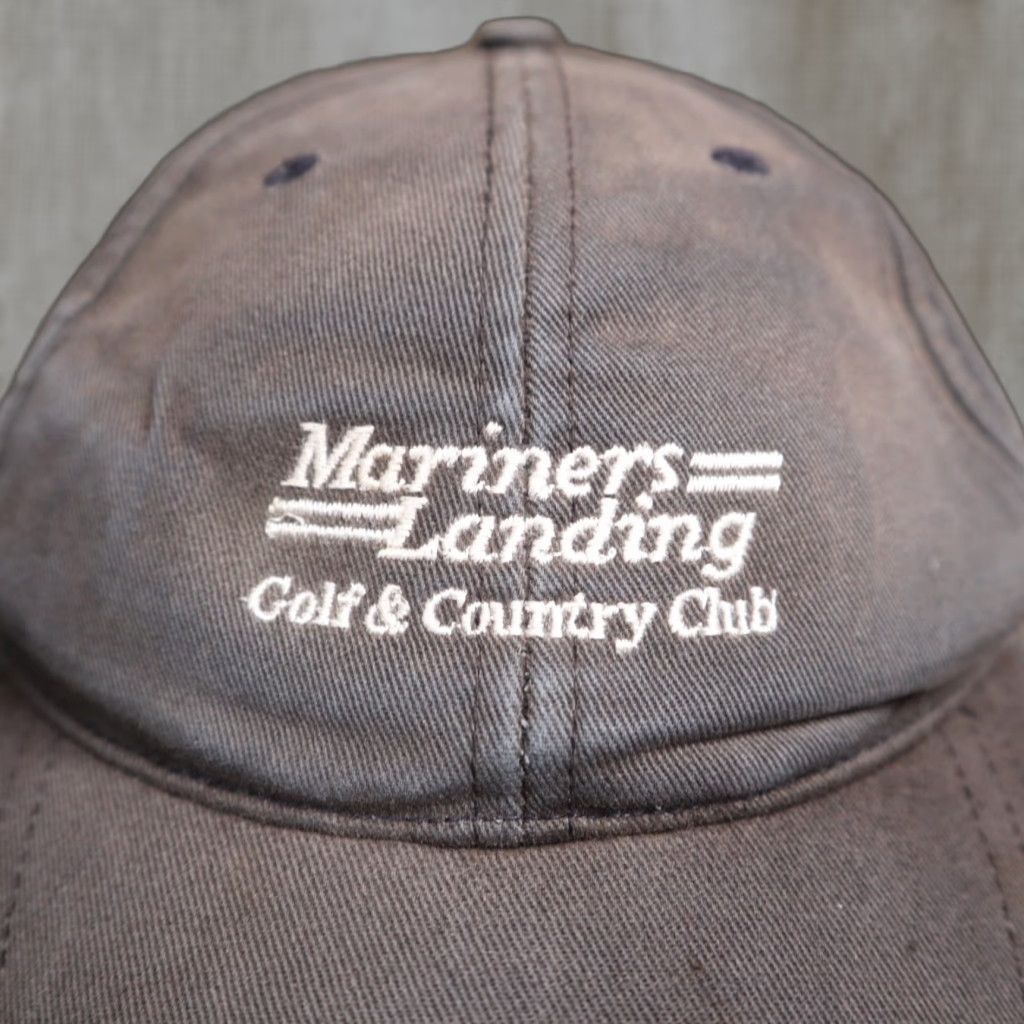 TaylorMade TaylorMade Hat Gull Lake View Golf Club Adult Adjustable Cap Blue Canvas Cotton Baseball Cap Mens Adjustable Hat Size ONE SIZE - 1 Thumbnail