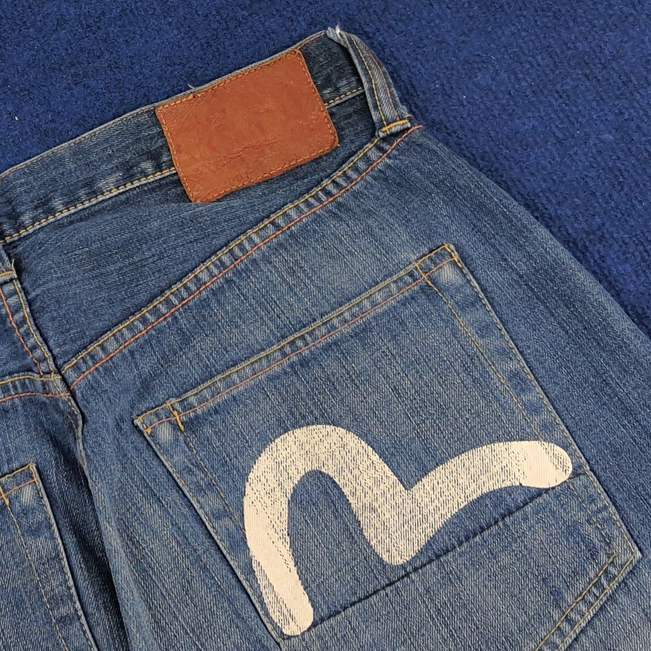 Evisu × Japanese Brand × Vintage Vintage Evisu Cargo Style Custom Daicock Japan Brand Jeans Size US 31 - 5 Thumbnail