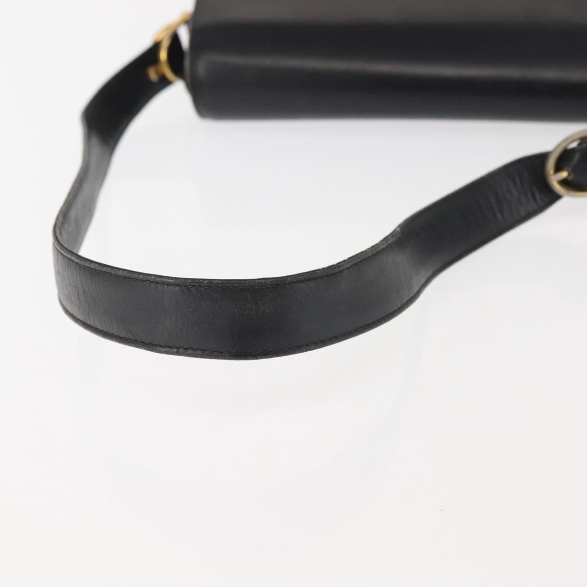 Gucci GUCCI Shoulder Bag Leather Navy Gold Size ONE SIZE - 7 Thumbnail
