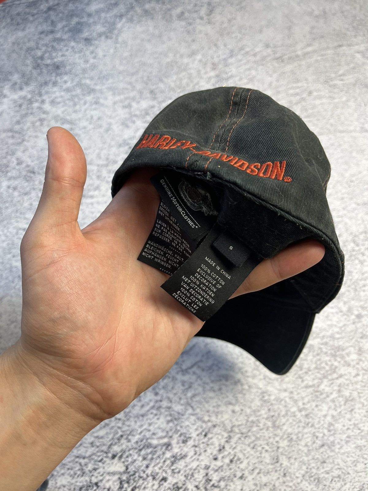 Harley Davidson Vintage Harley Davidson Style Flame Cap Size ONE SIZE - 14 Thumbnail