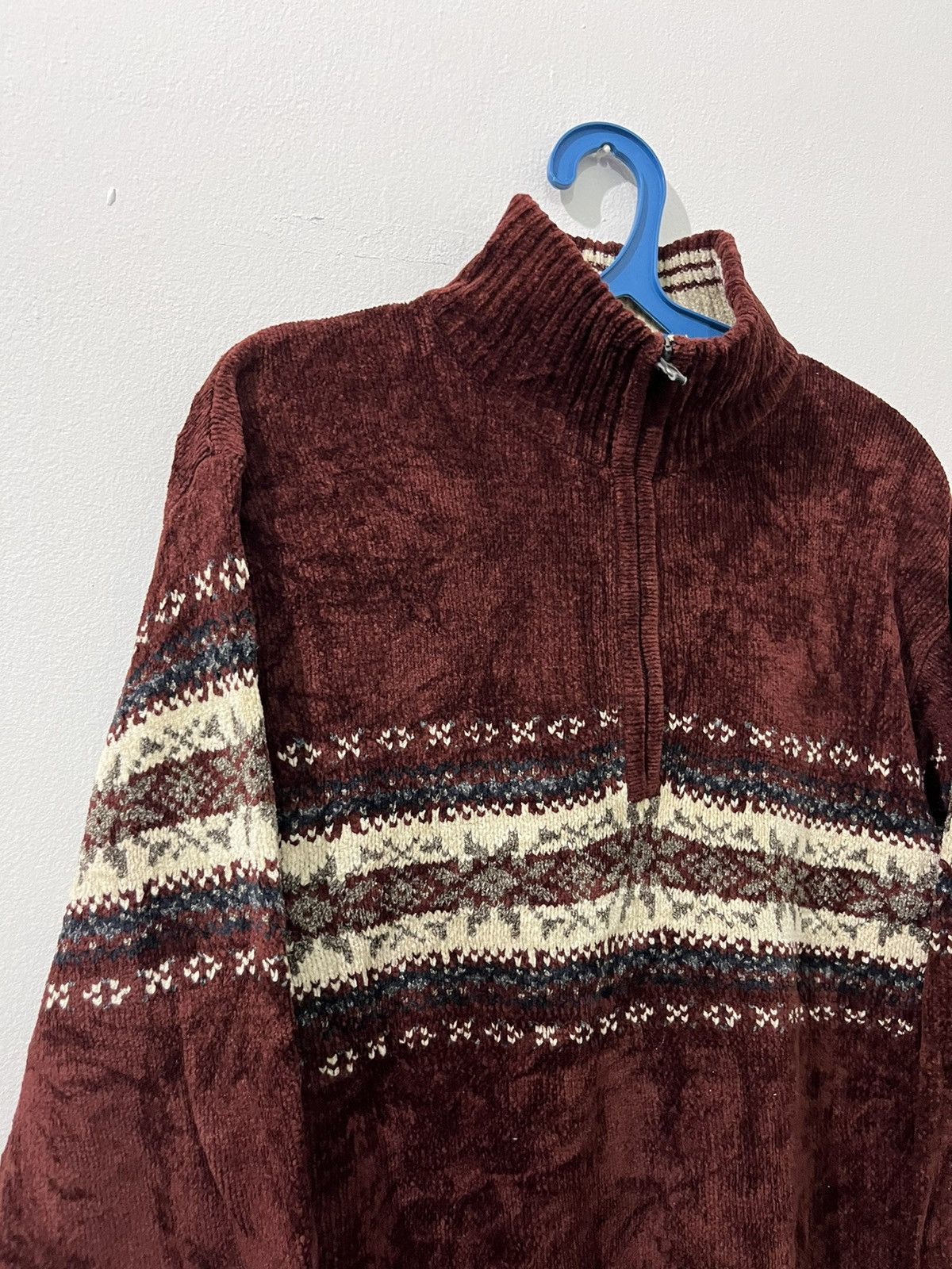 Kansai Yamamoto VINTAGE 90s KANSAI KNITWEAR WOOL LGB STYLE Size M / US 6-8 / IT 42-44 - 2 Thumbnail